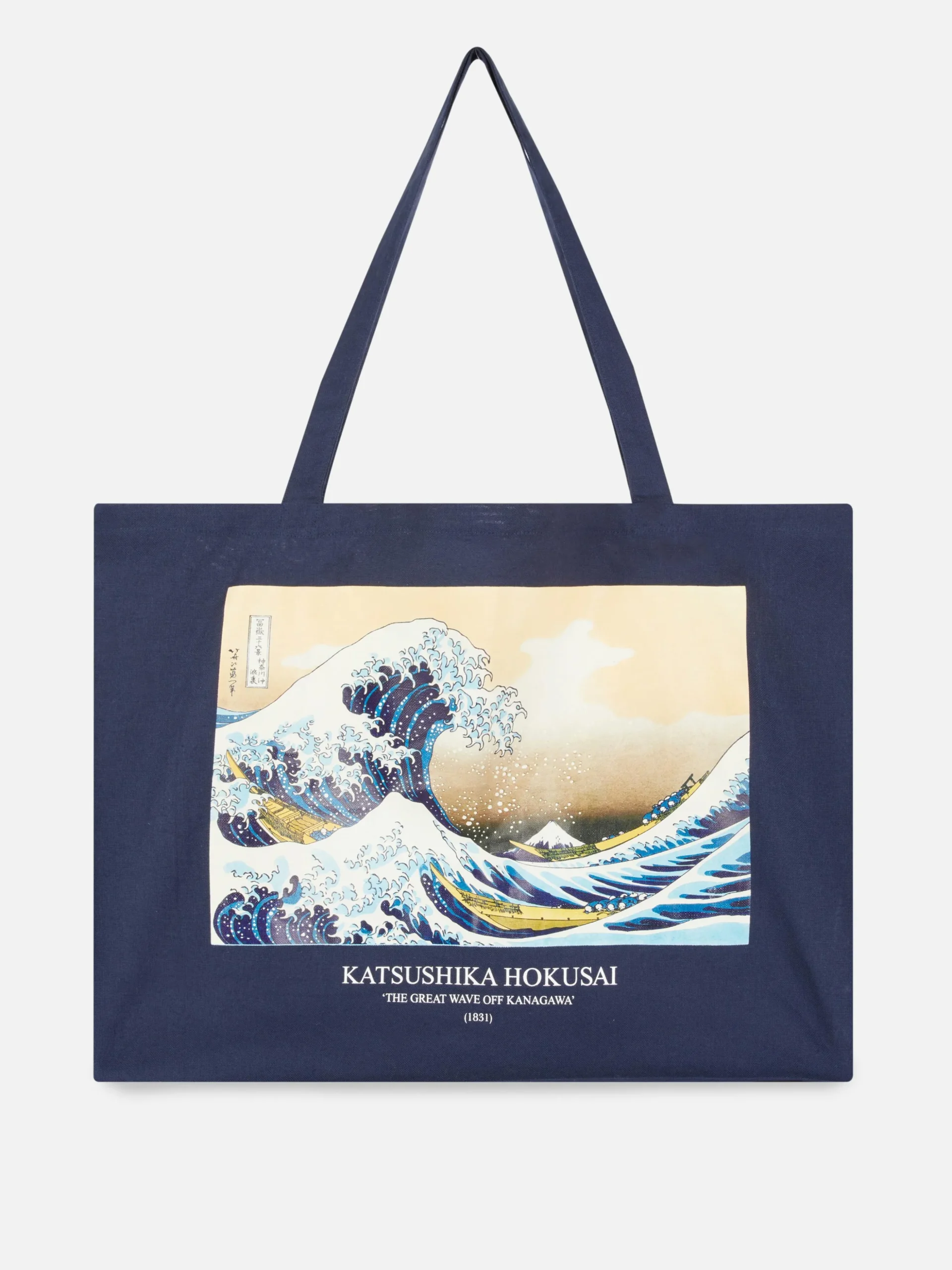 Hokusai The Great Wave Canvas Bag