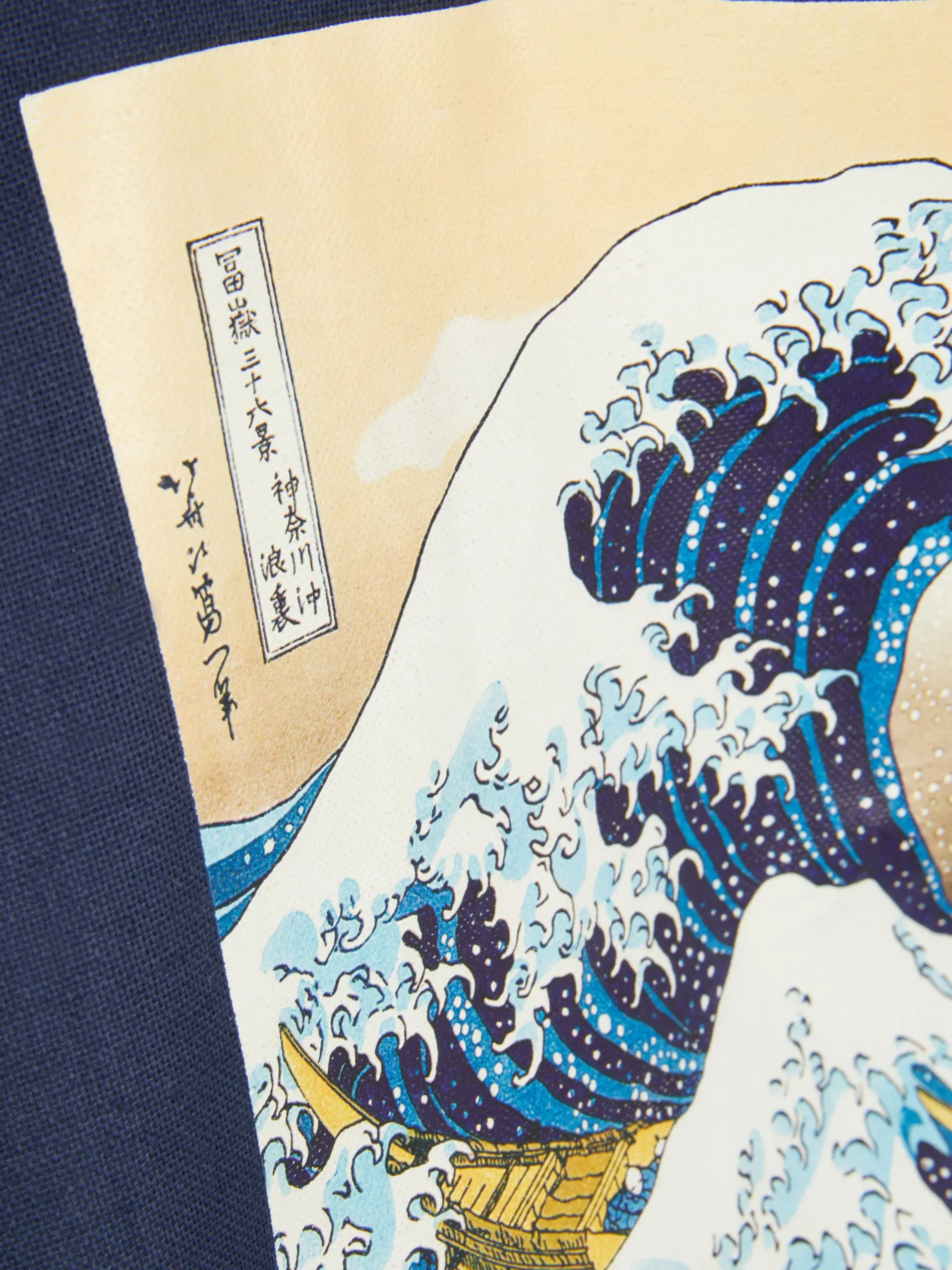 Hokusai The Great Wave Canvas Bag