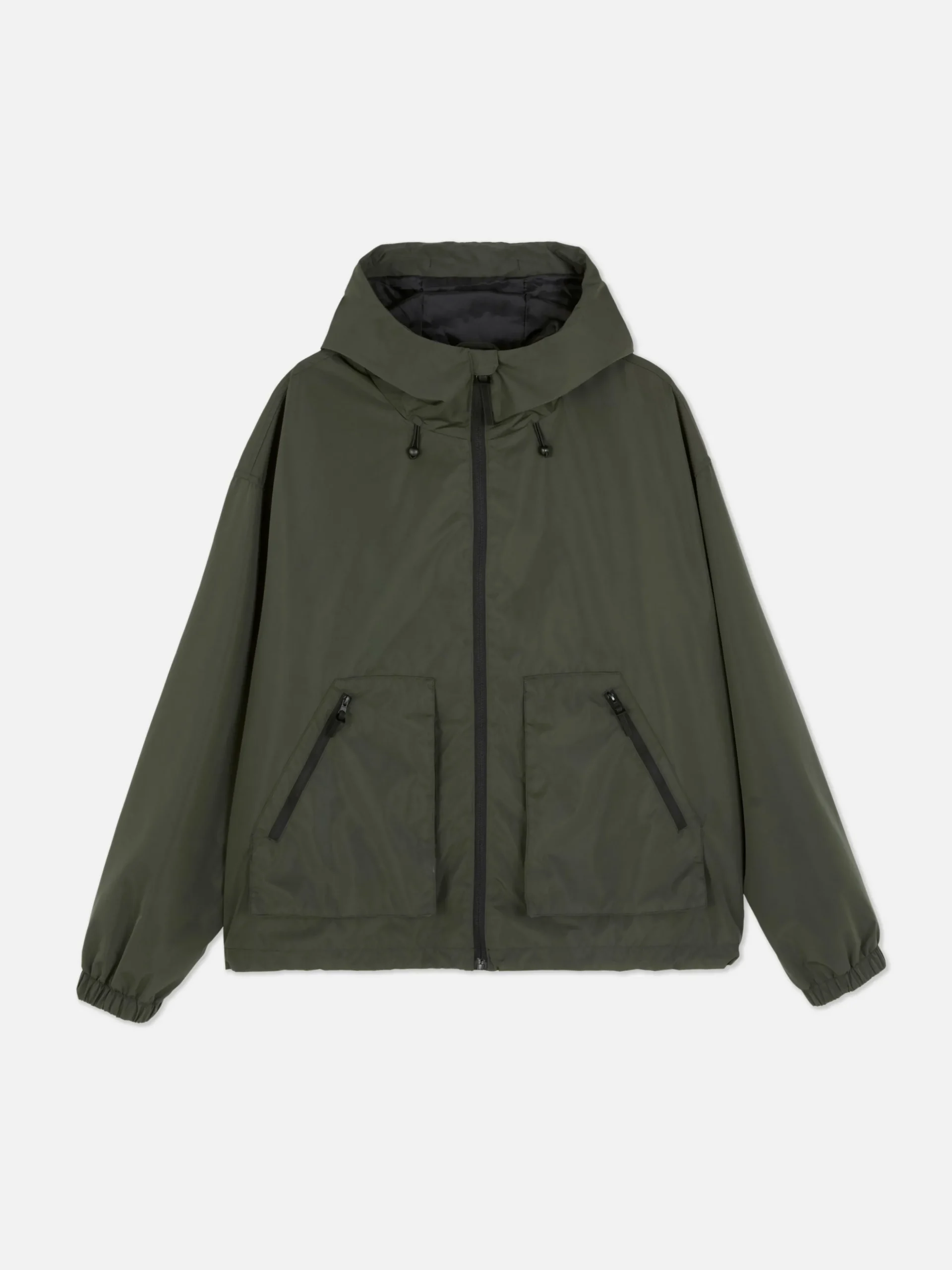 Hooded Windbreaker Jacket