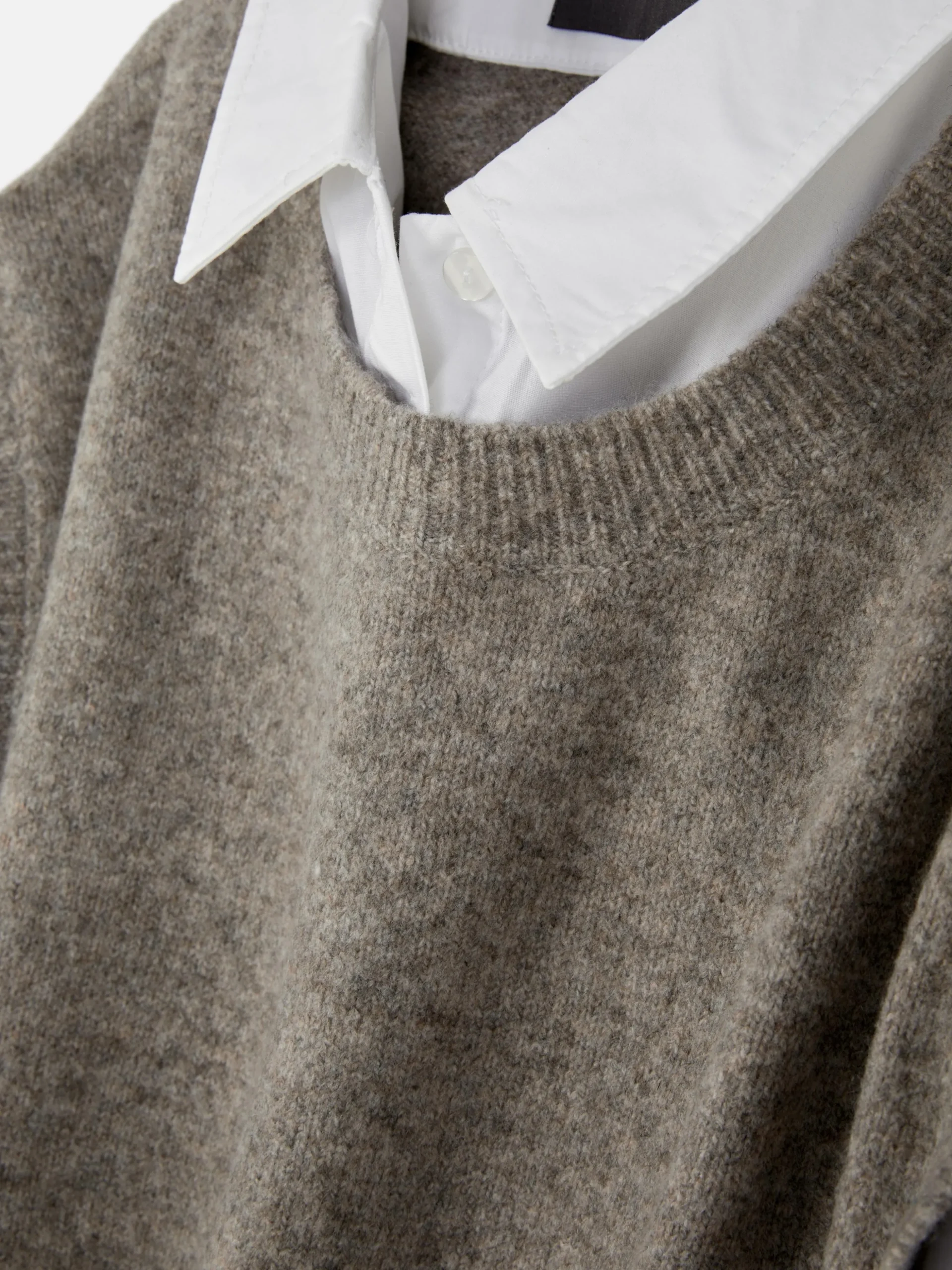 2-in-1 Layered Shirt Vest