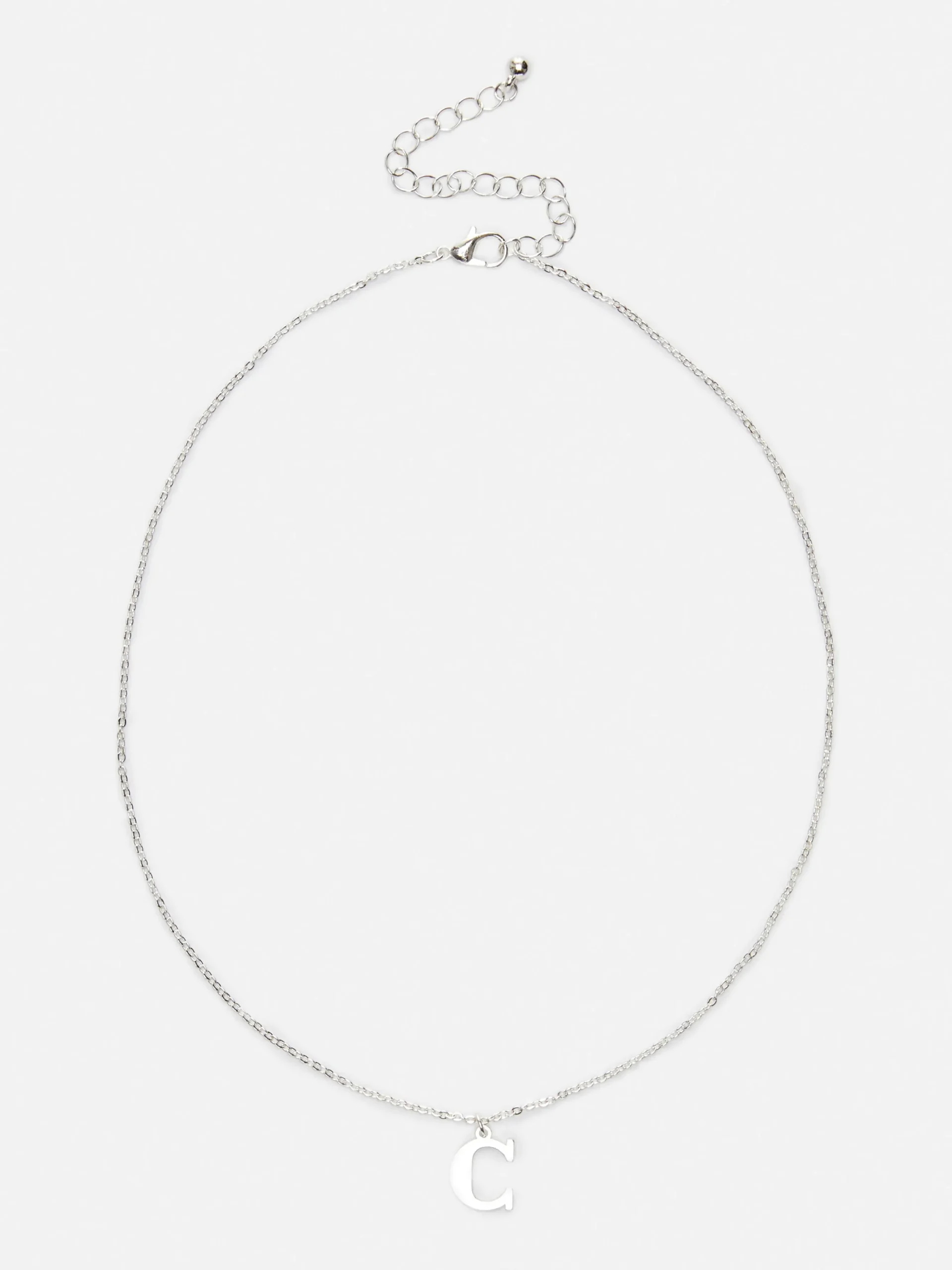 Initial Charm Chain Necklace