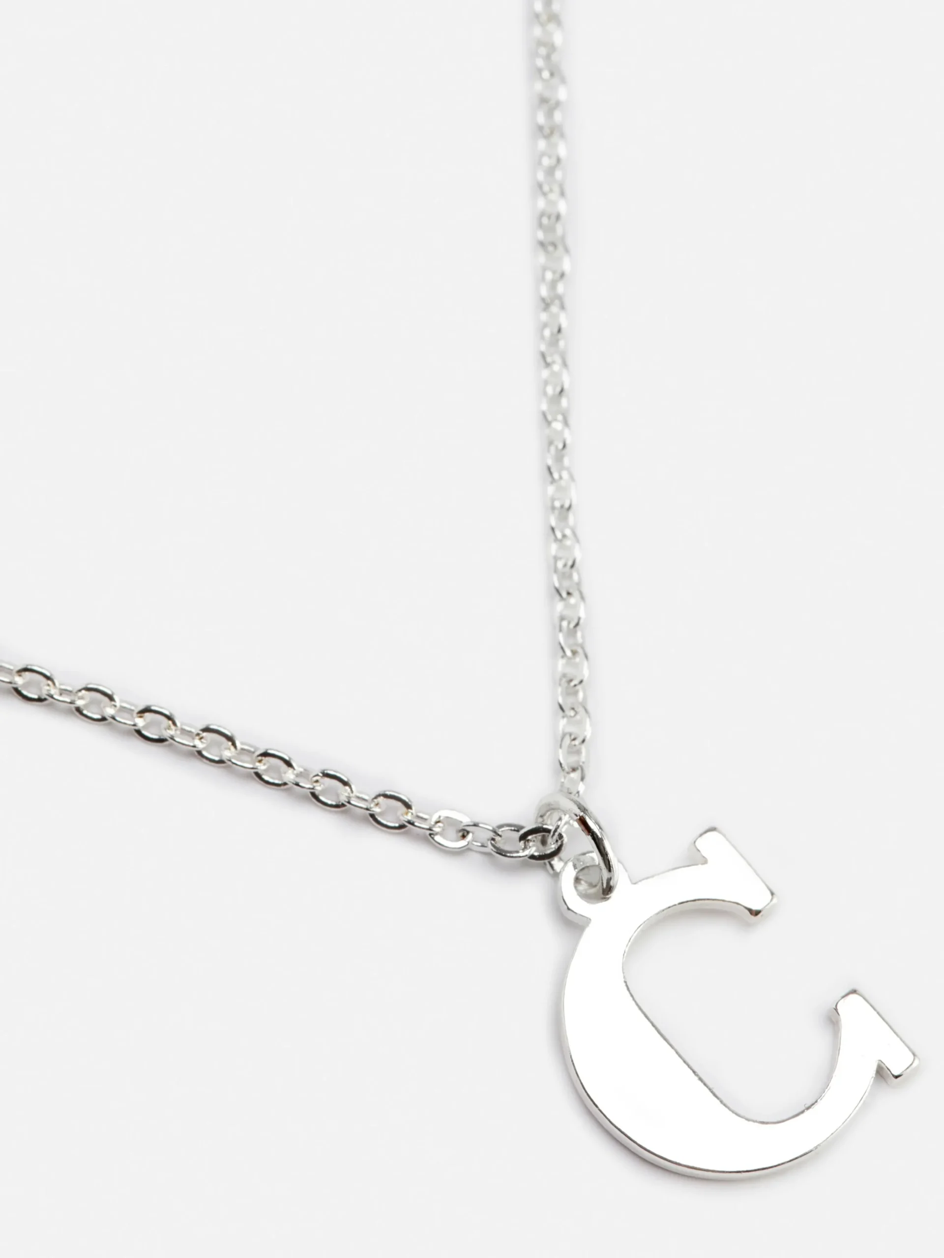 Initial Charm Chain Necklace