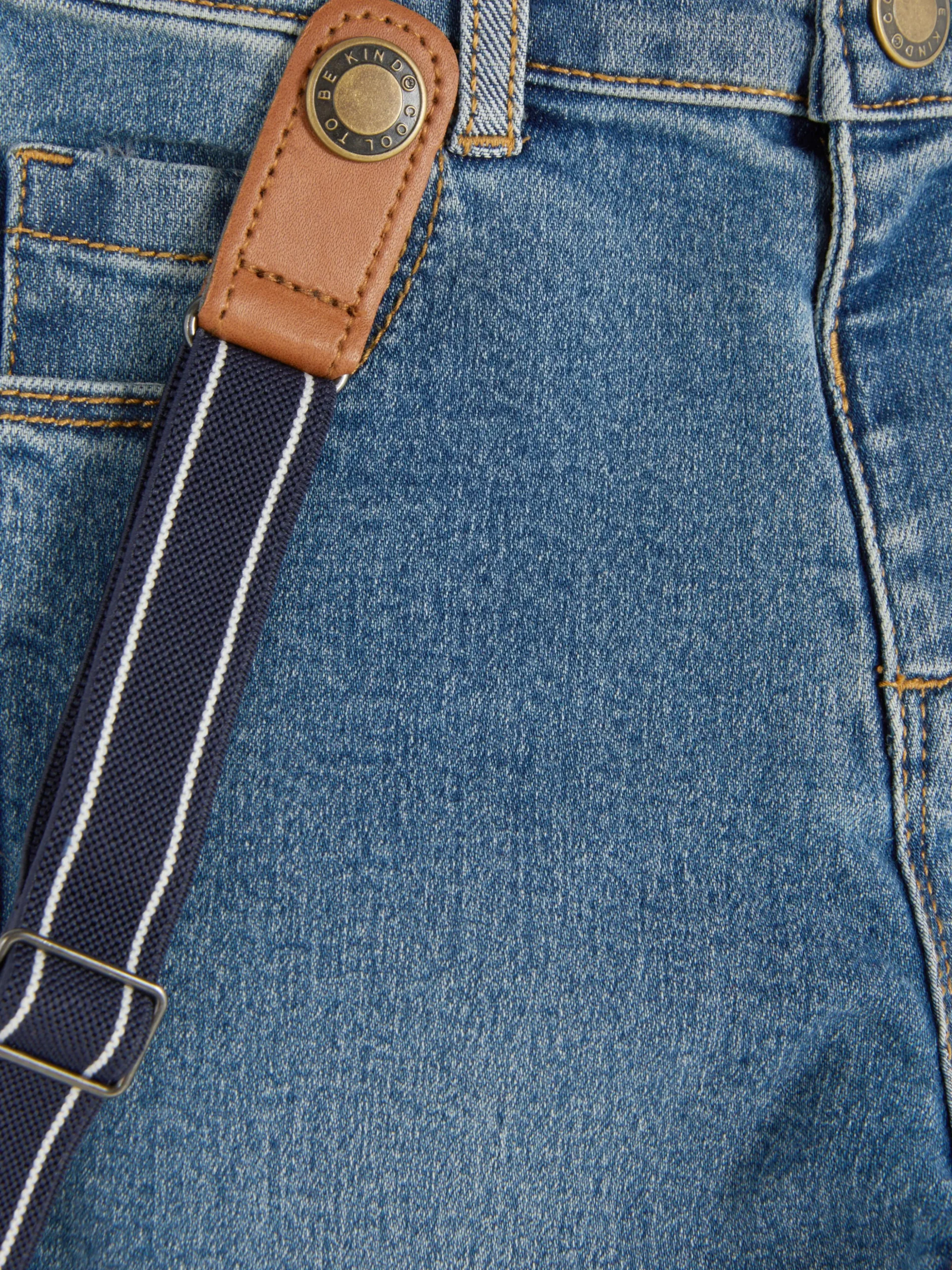 Jeans With Suspenders