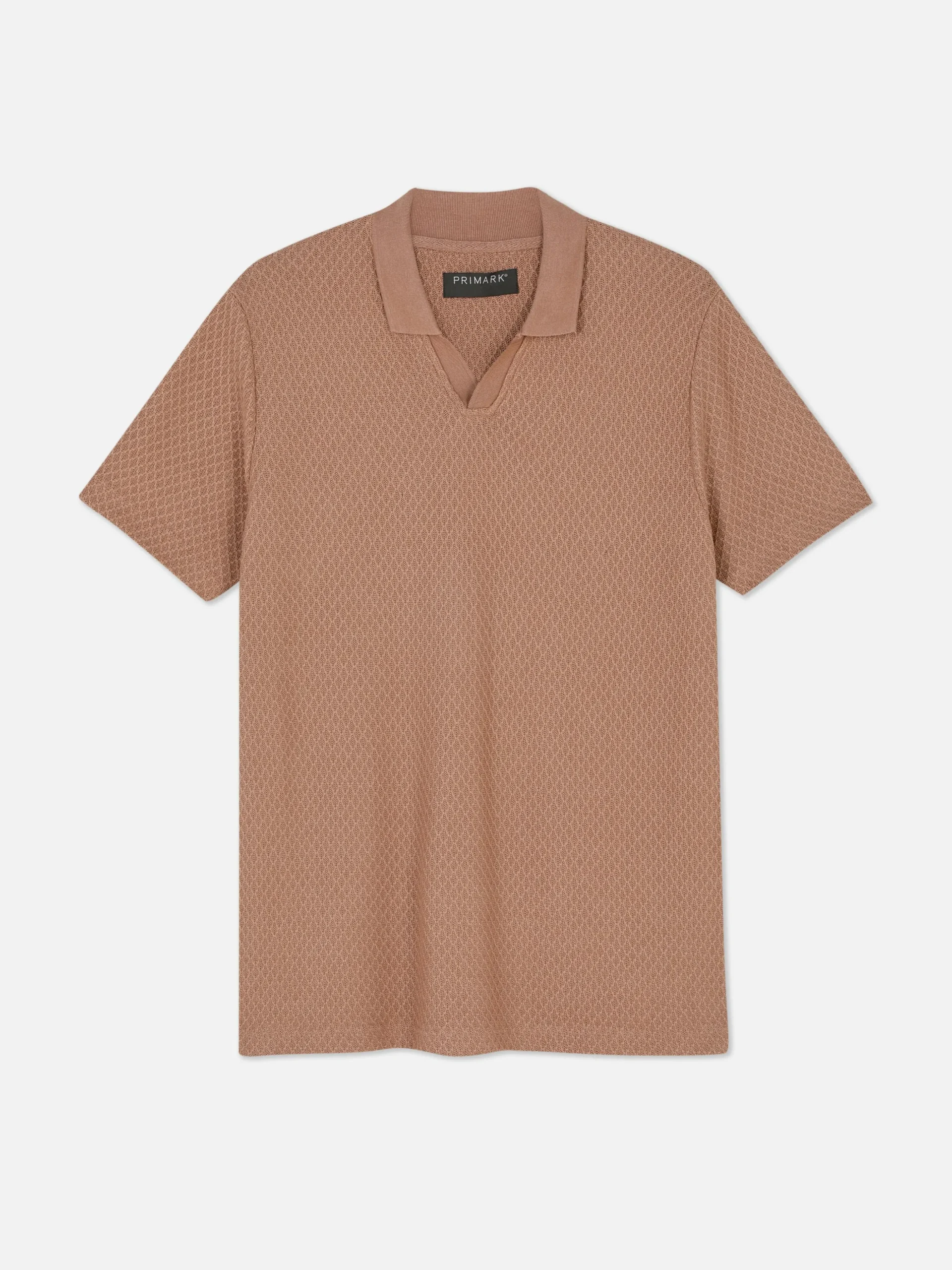 Kem Textured Knit Polo