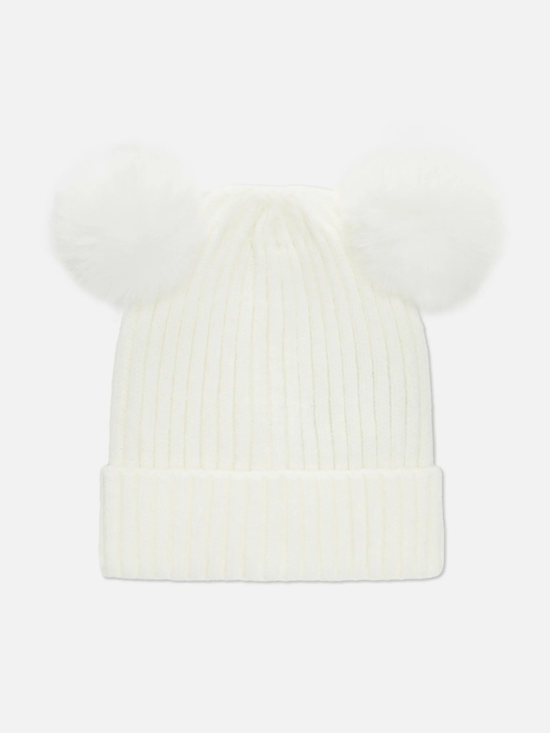 Knit Pompom Beanie