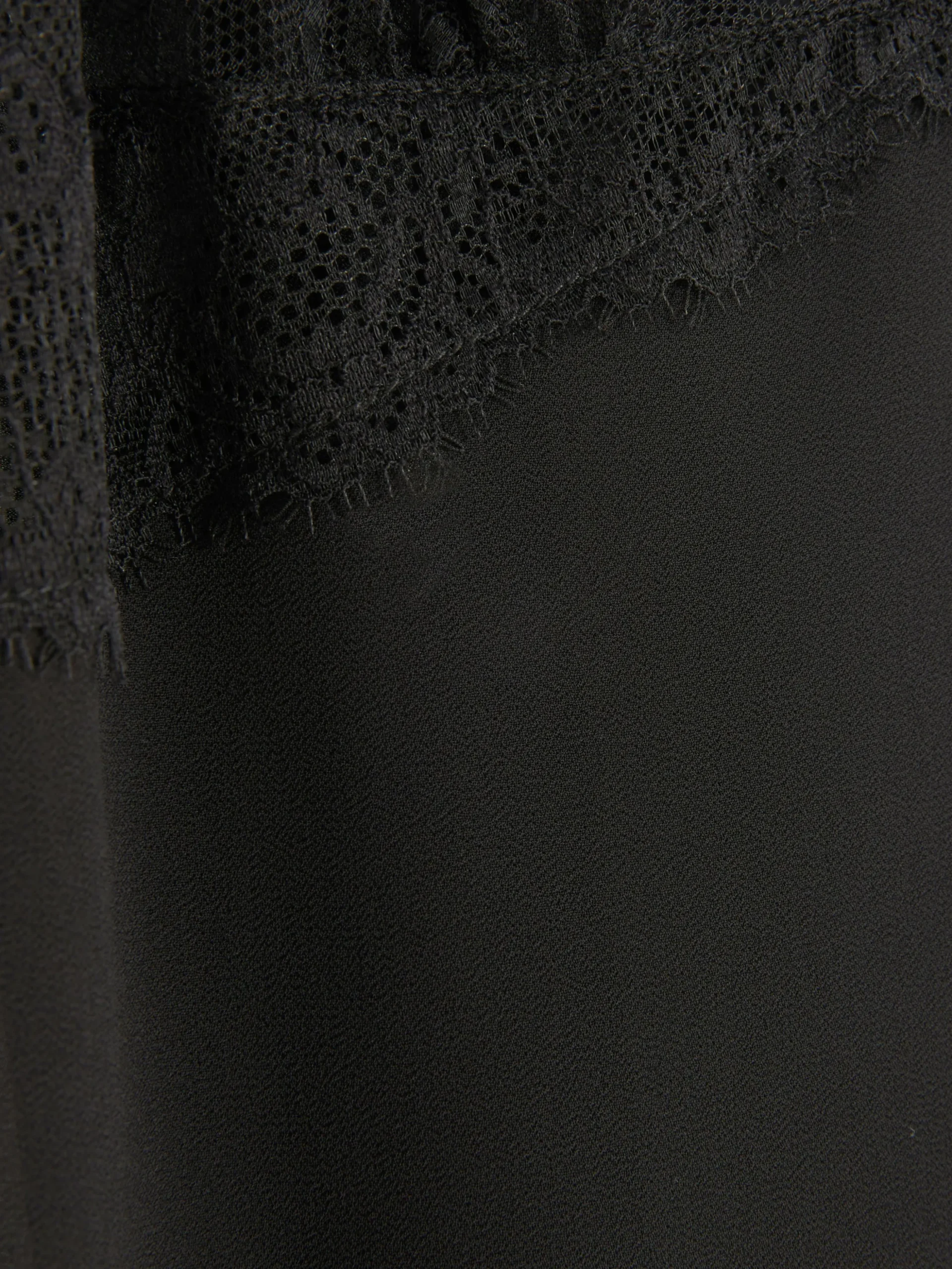 Lace And Mesh Cami Pajama Top