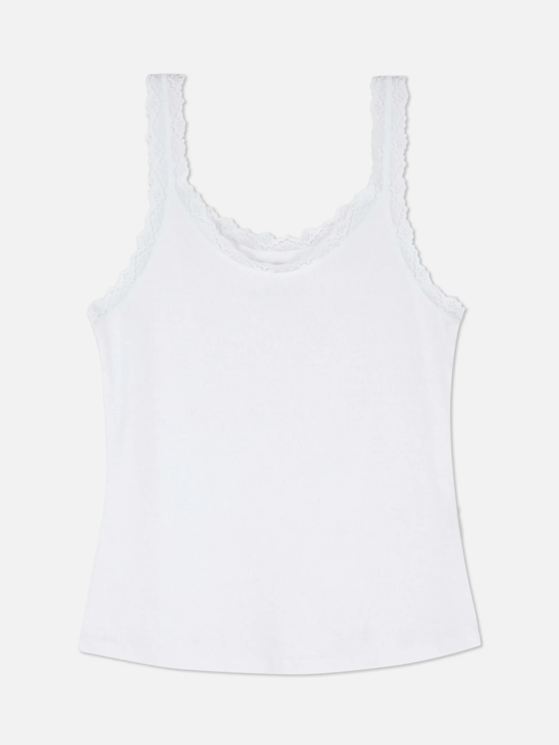 Lace Trim Sleepwear Tank