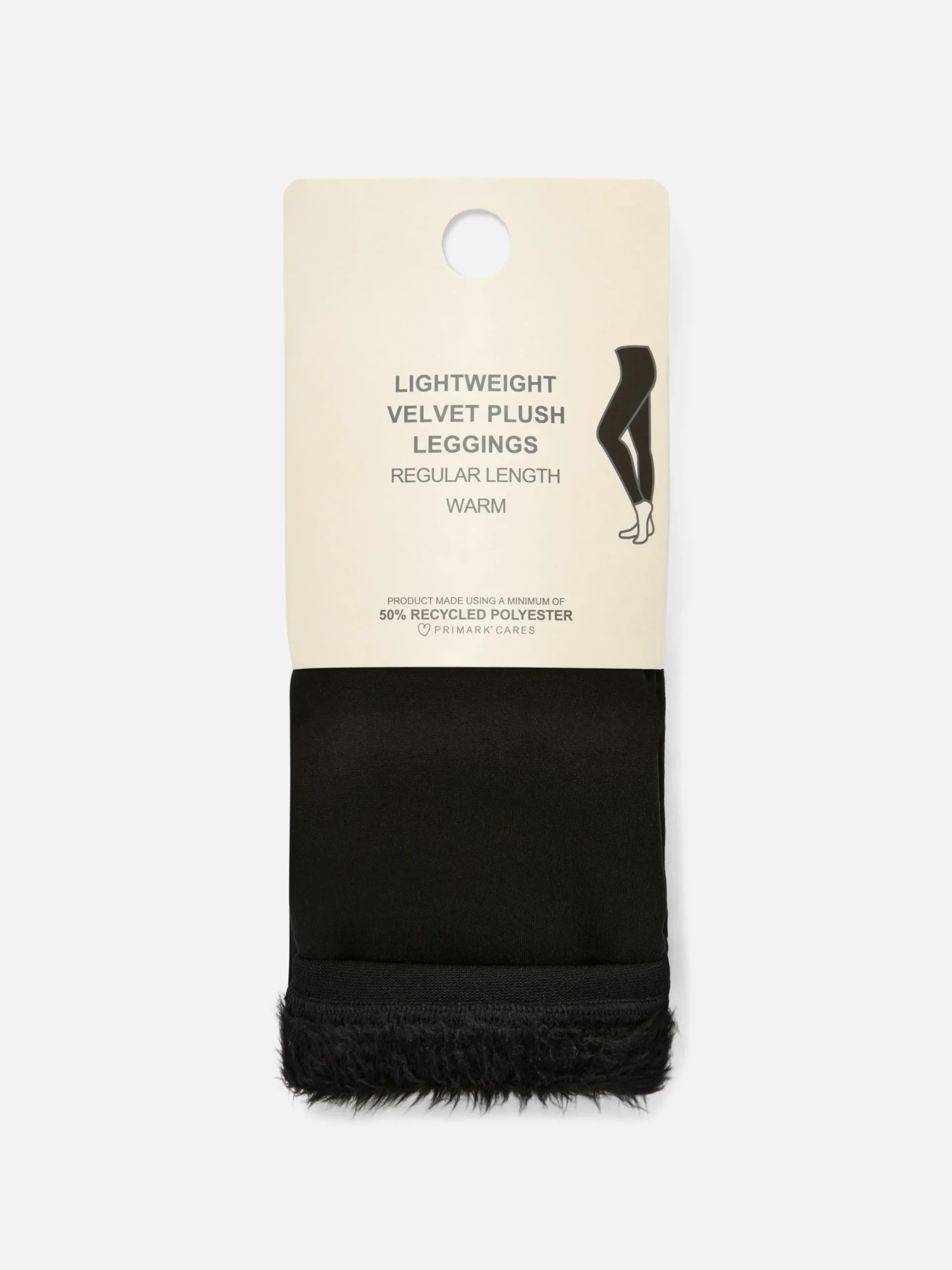 Lightweight Velvet Plush Lined Leggings