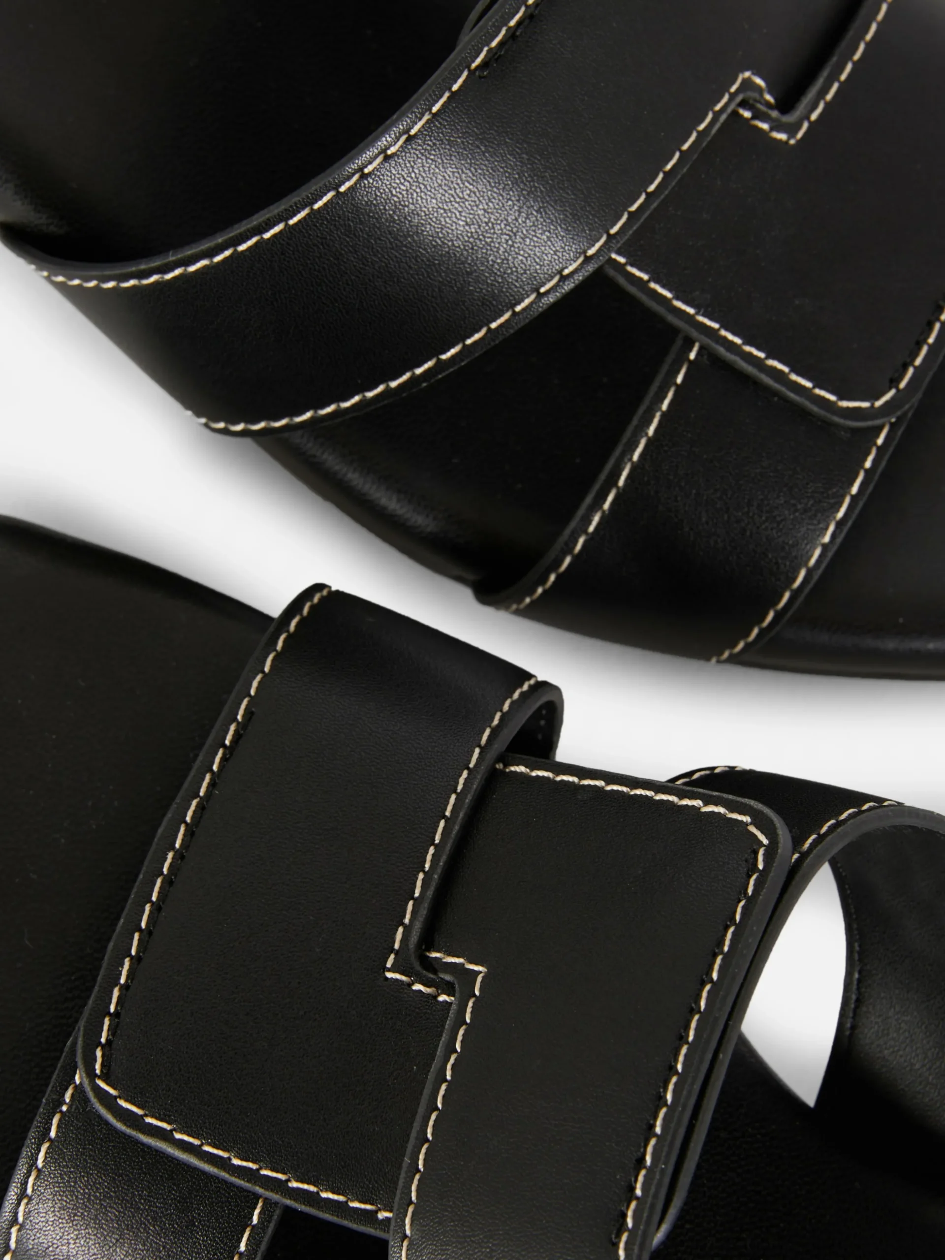 Link Strap Heeled Mules
