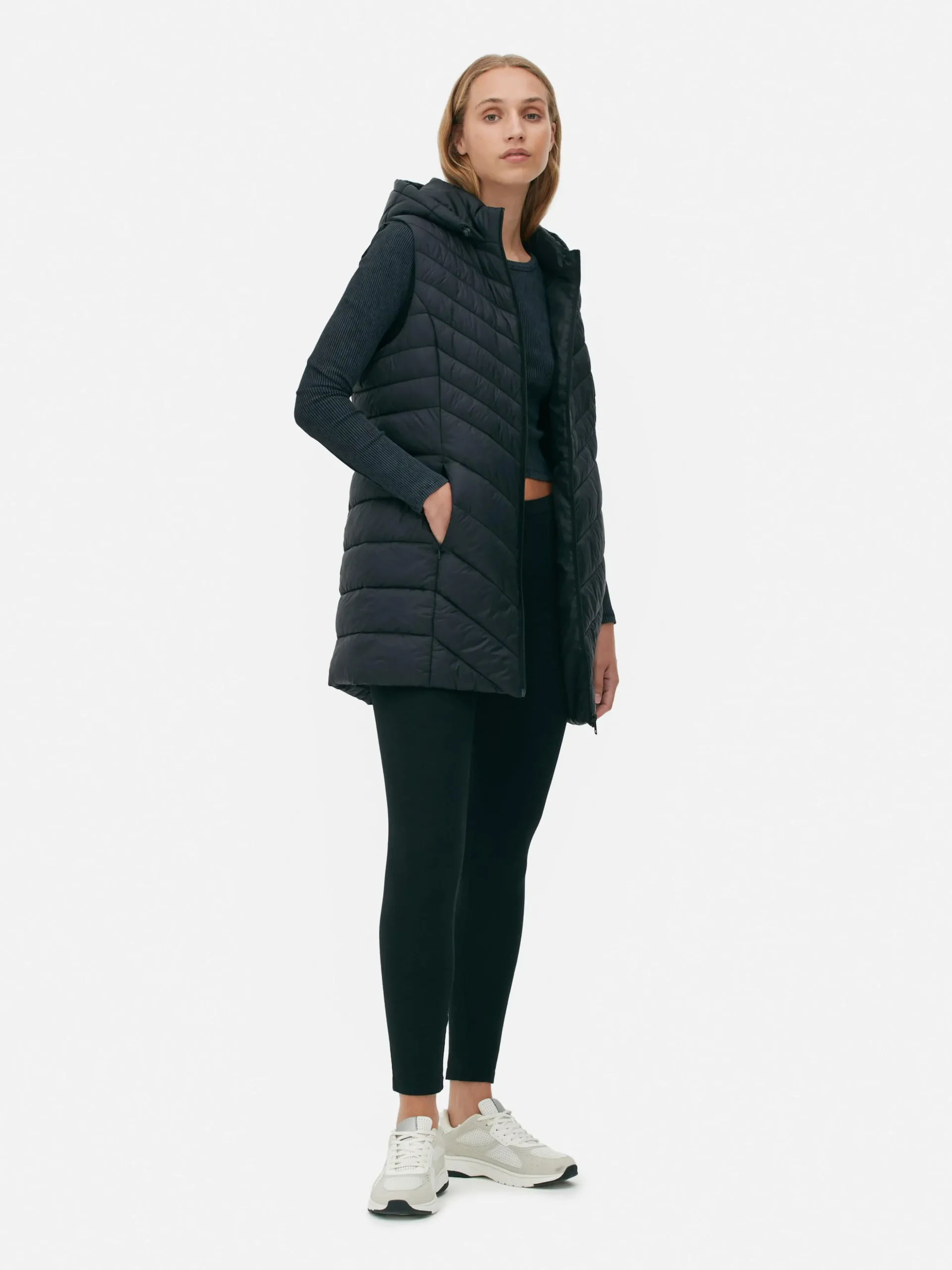 Long Quilted Vest