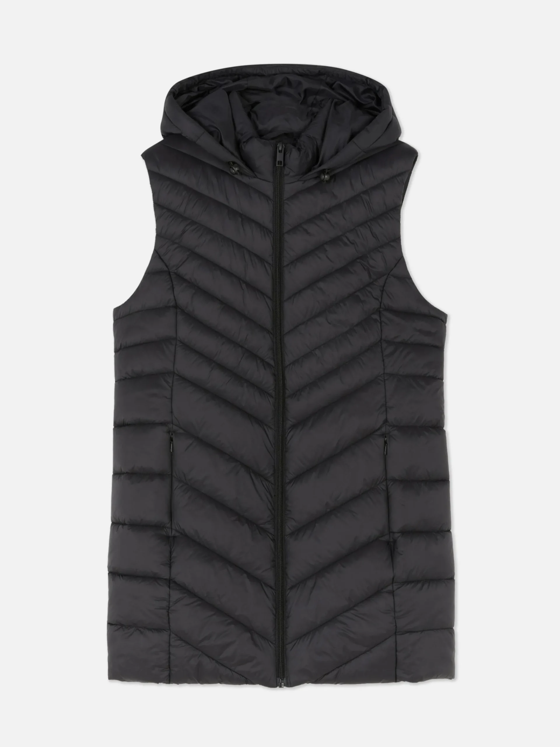 Long Quilted Vest
