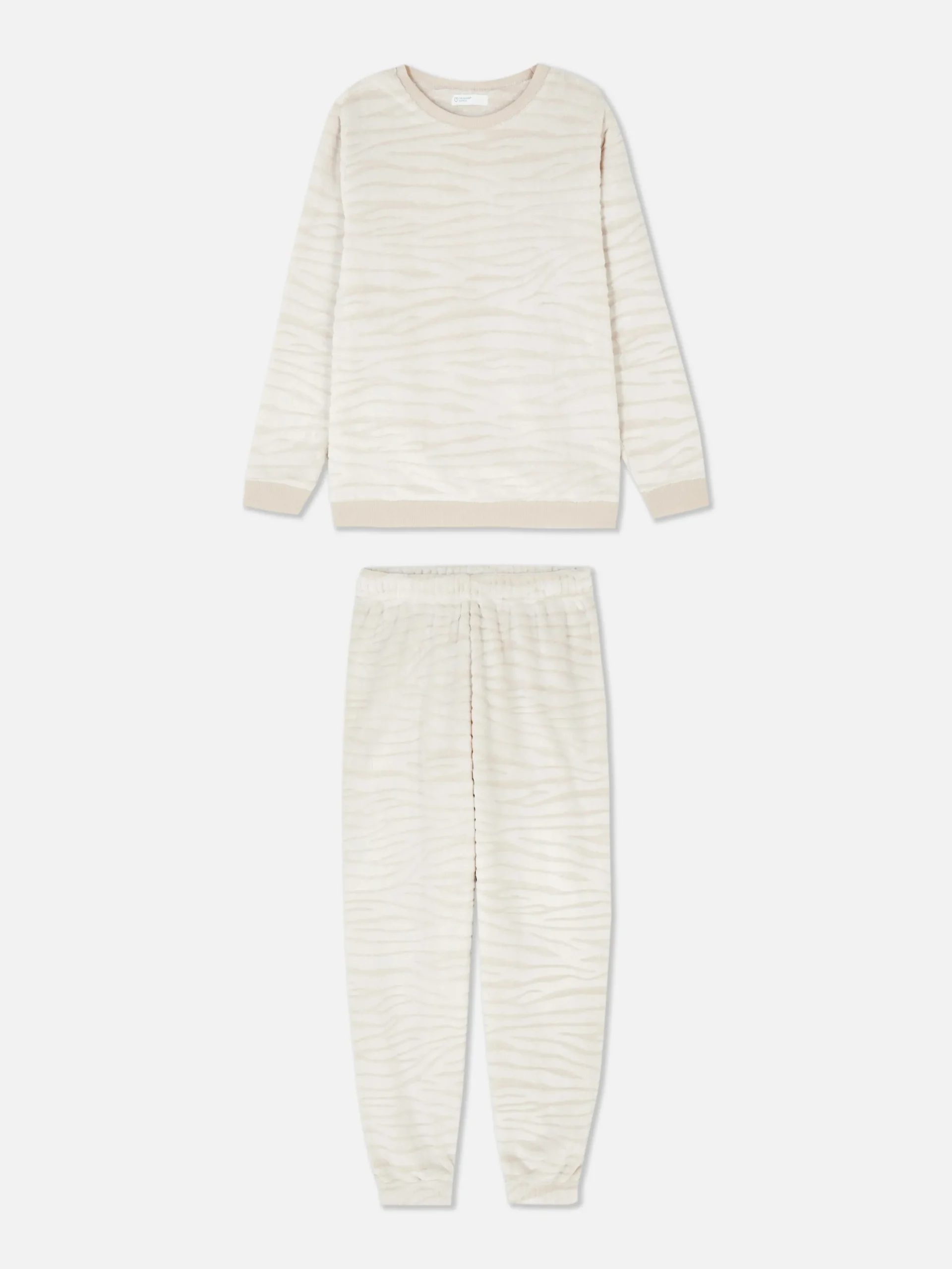Long Sleeve Fleece Pajamas