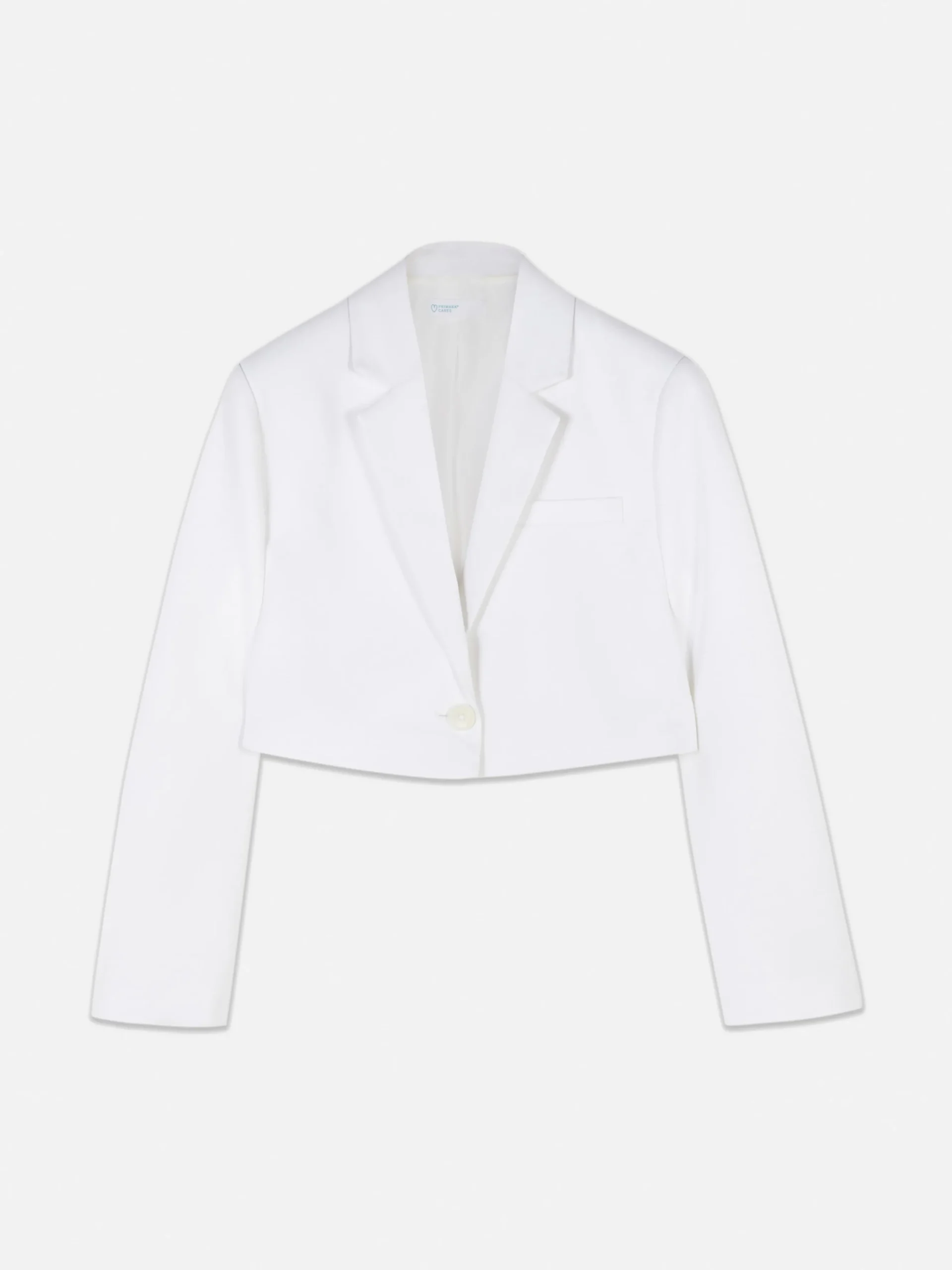 Luna Single-Breasted Cropped Blazer