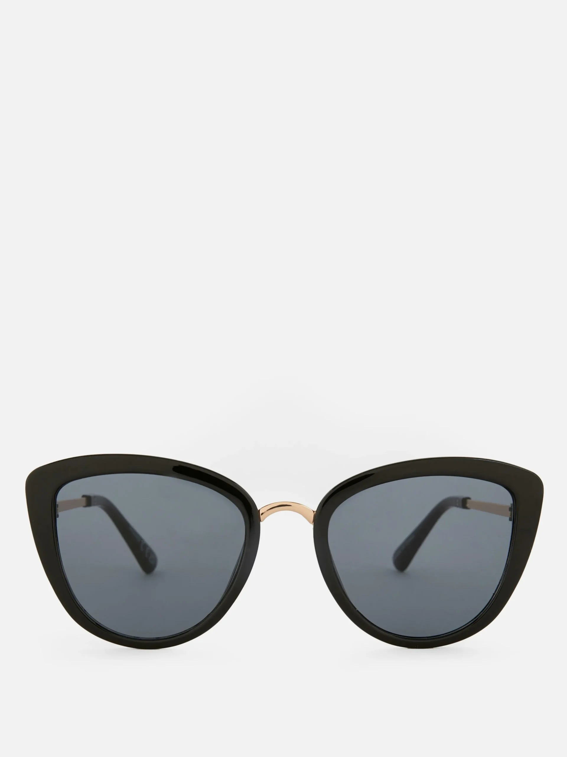 Metal Trim Cat Eye Sunglasses
