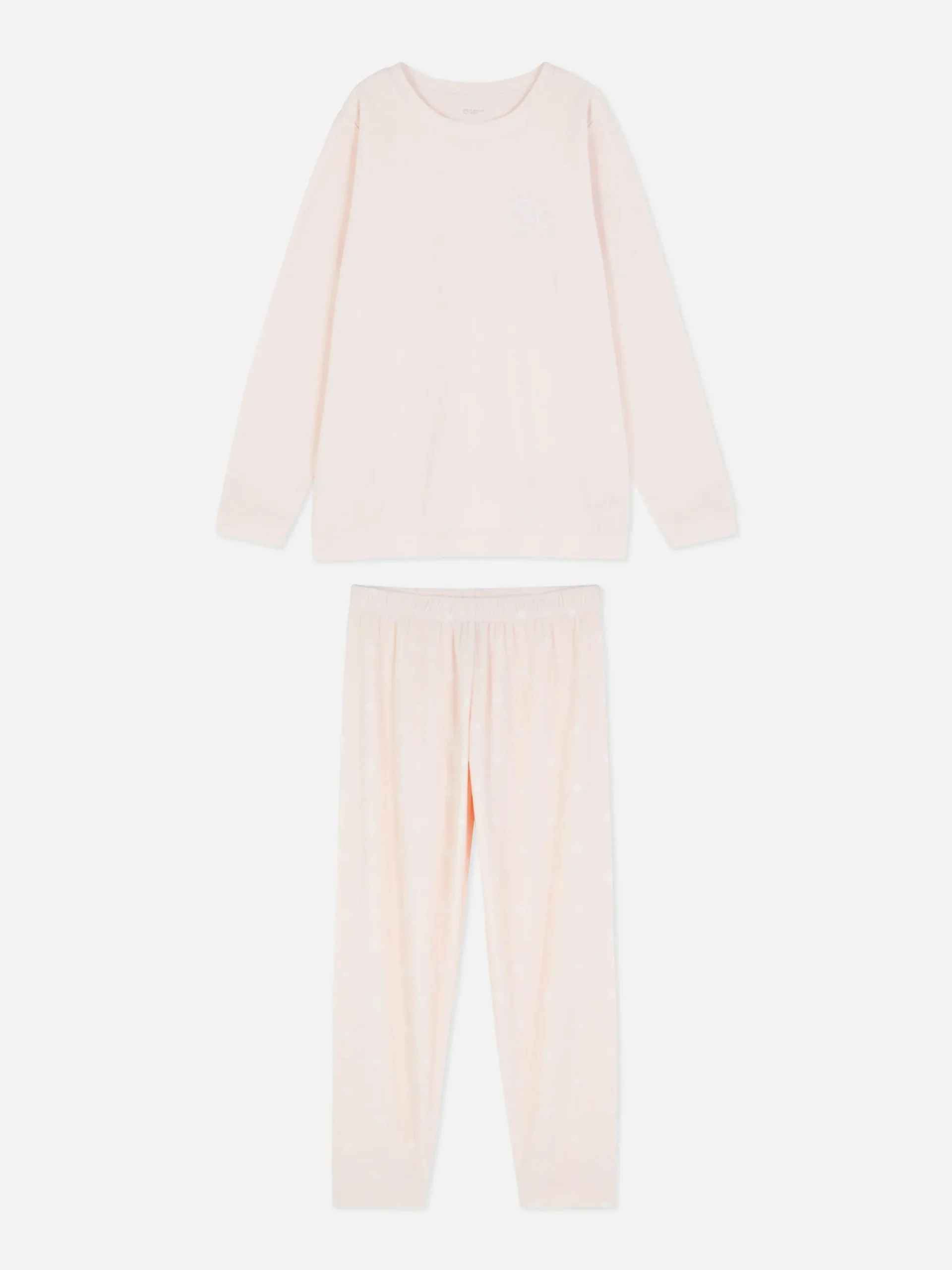 Microfleece Long Sleeve Pajamas