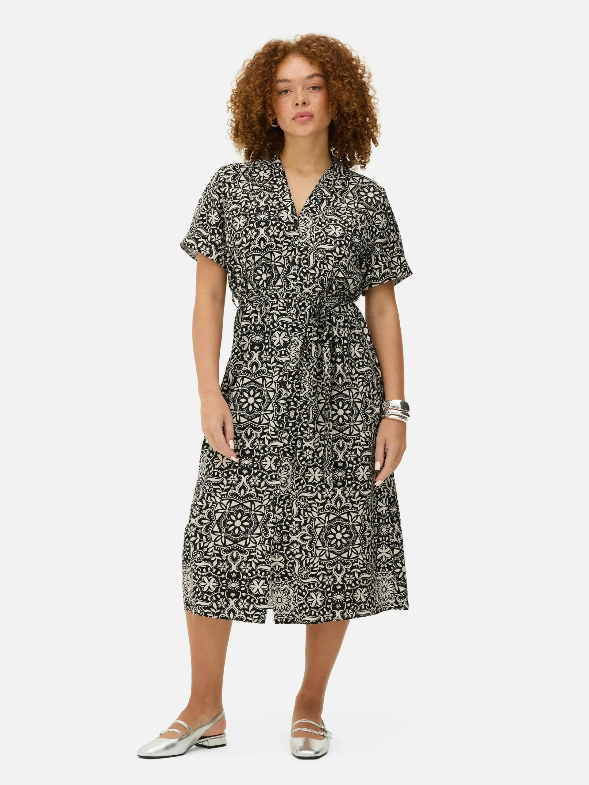 Midi Shirt Dress
