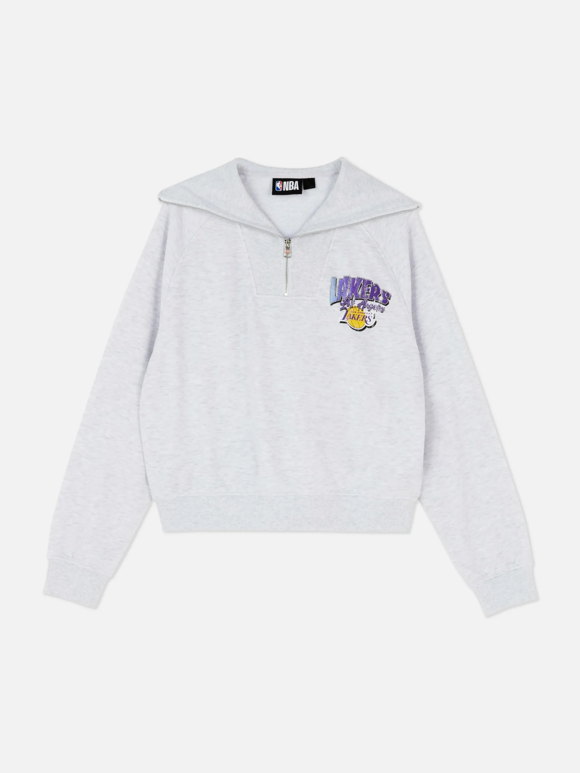 NBA Los Angeles Lakers Half Zip Sweatshirt