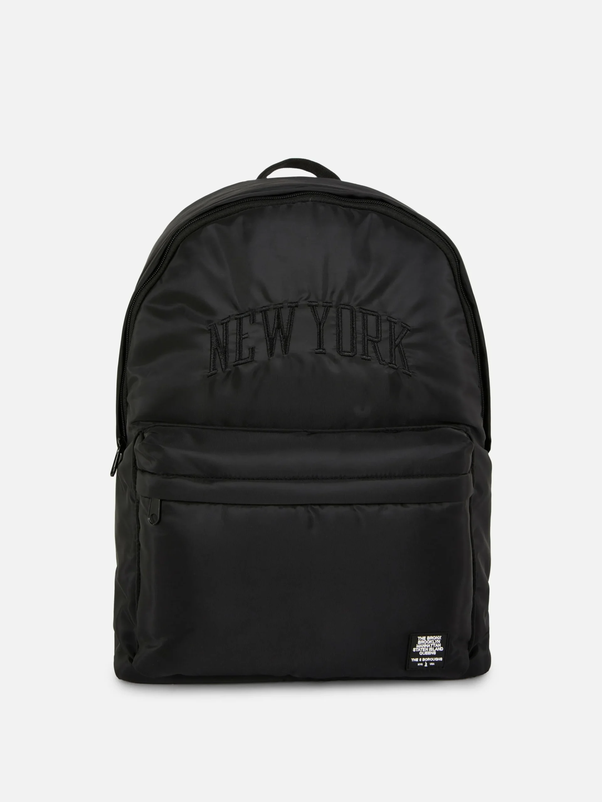 New York Embroidered Backpack