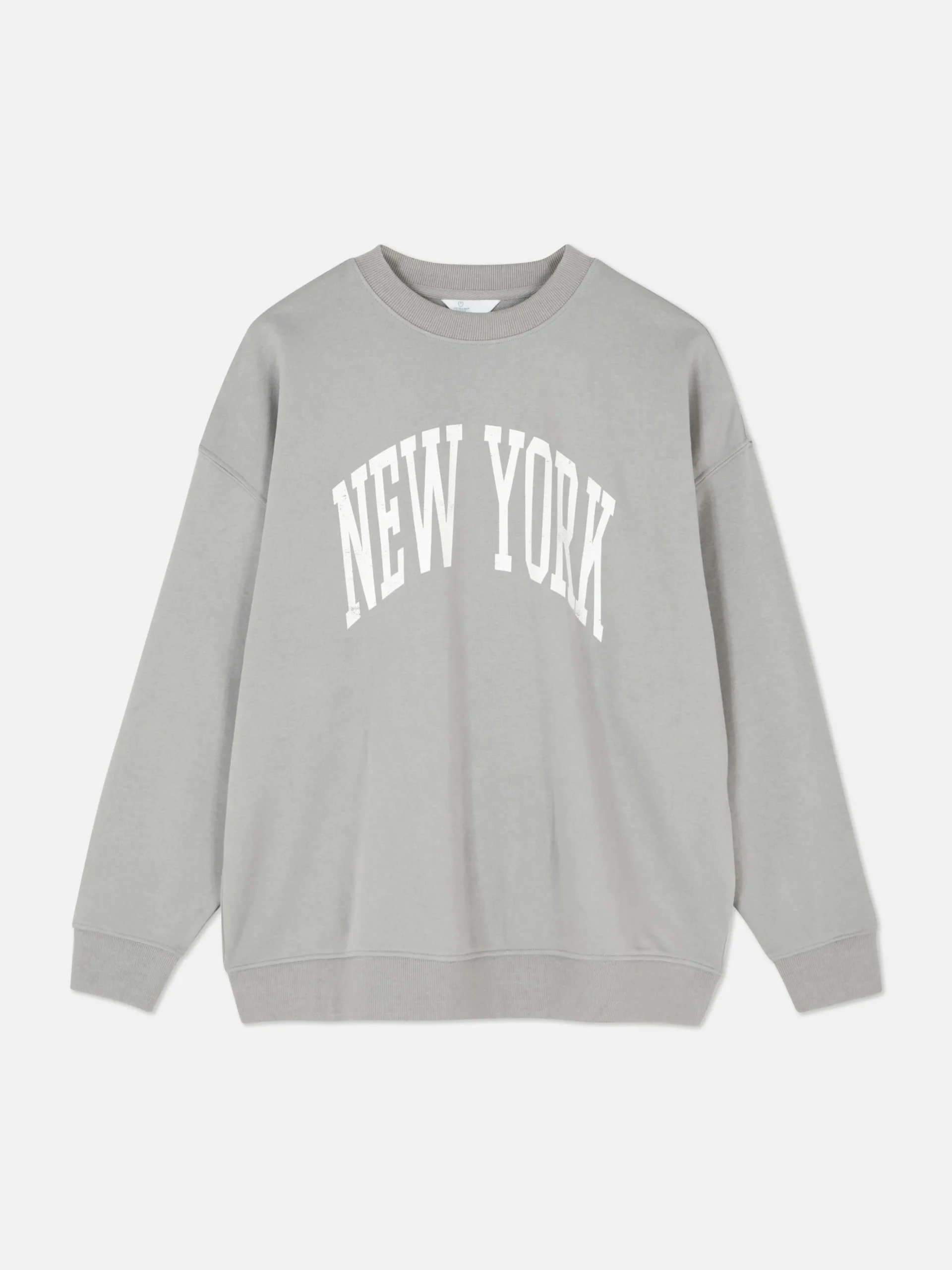 New York Oversized Graphic Sweatshirt
