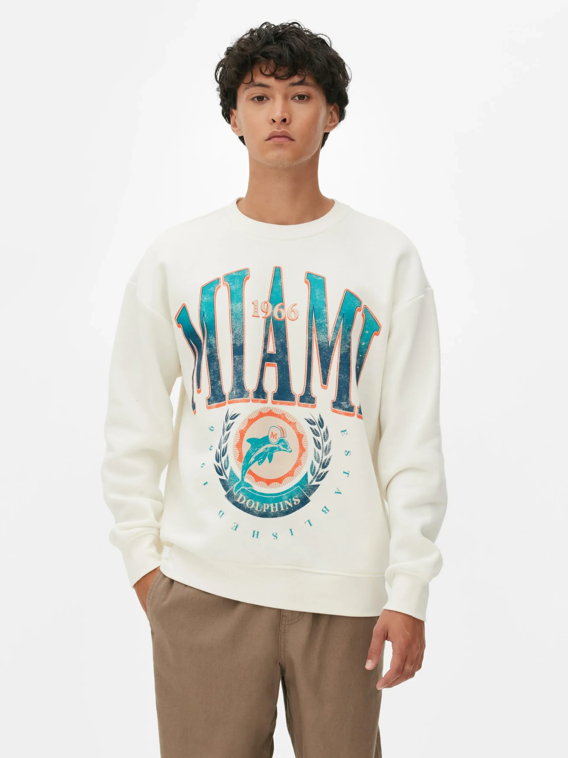 NFL Miami Dolphins Graphic Sweatshirt
