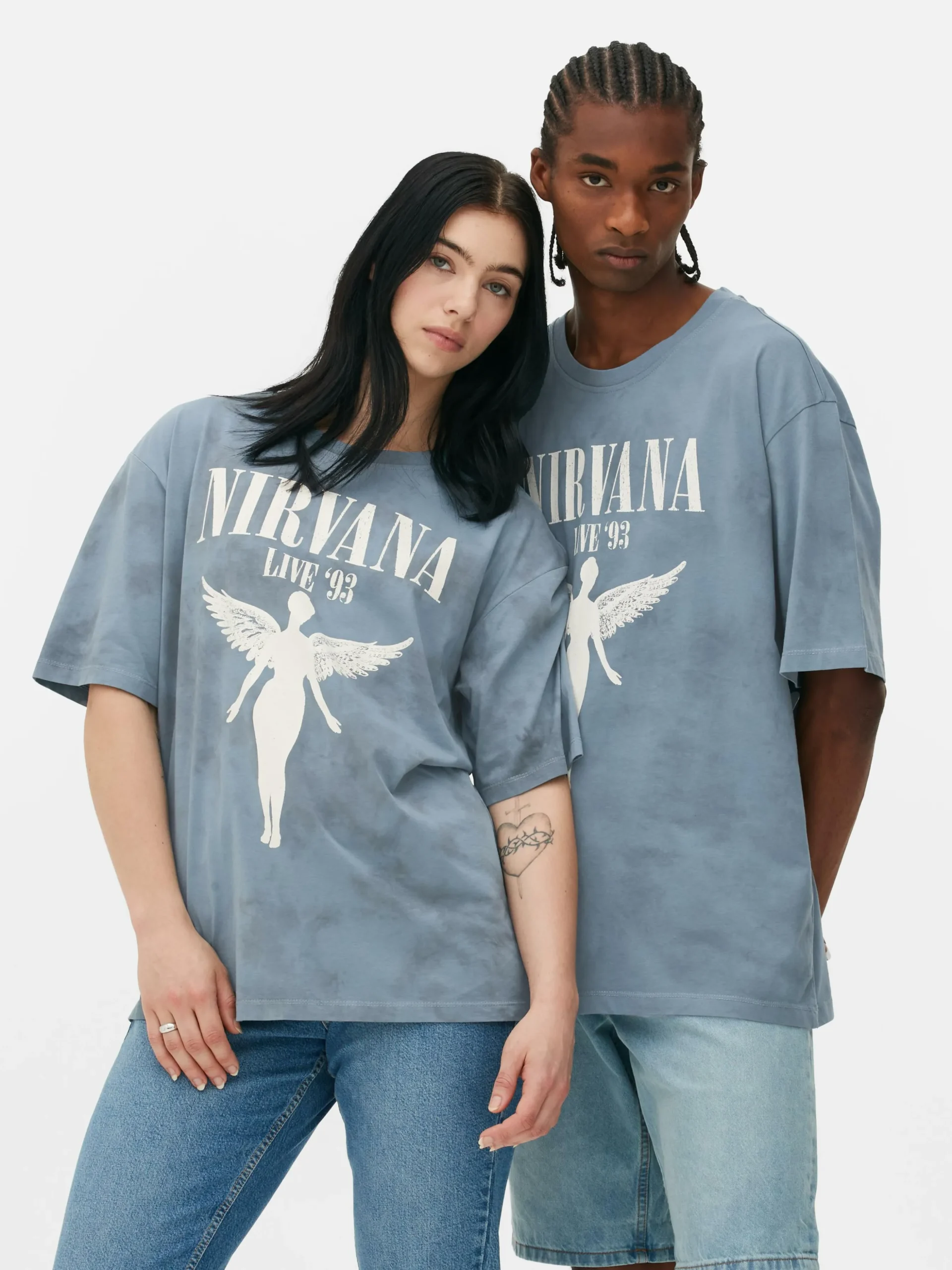 Nirvana Tie Dye Graphic T-Shirt
