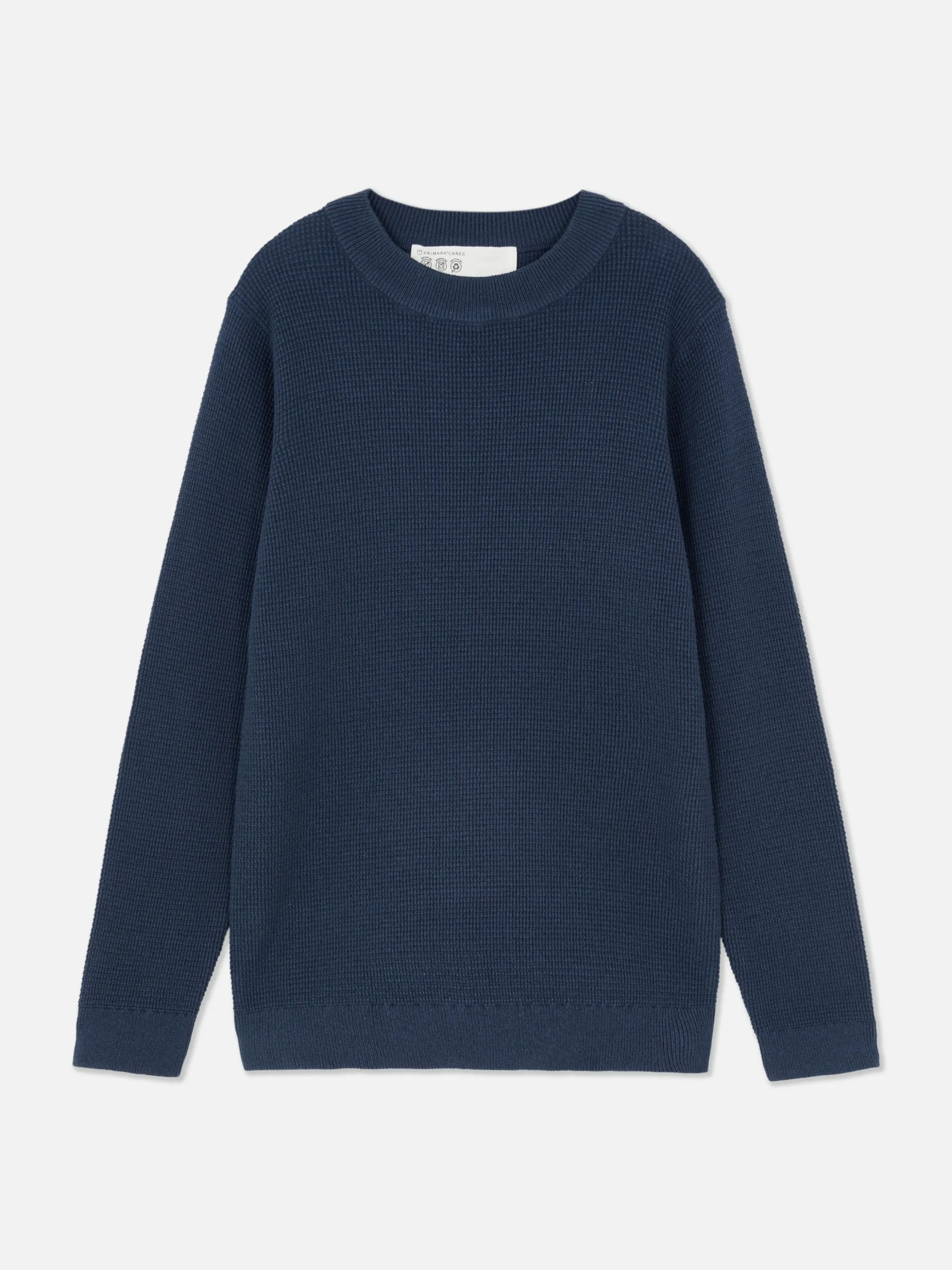 Older Boy Waffle Knit Pullover