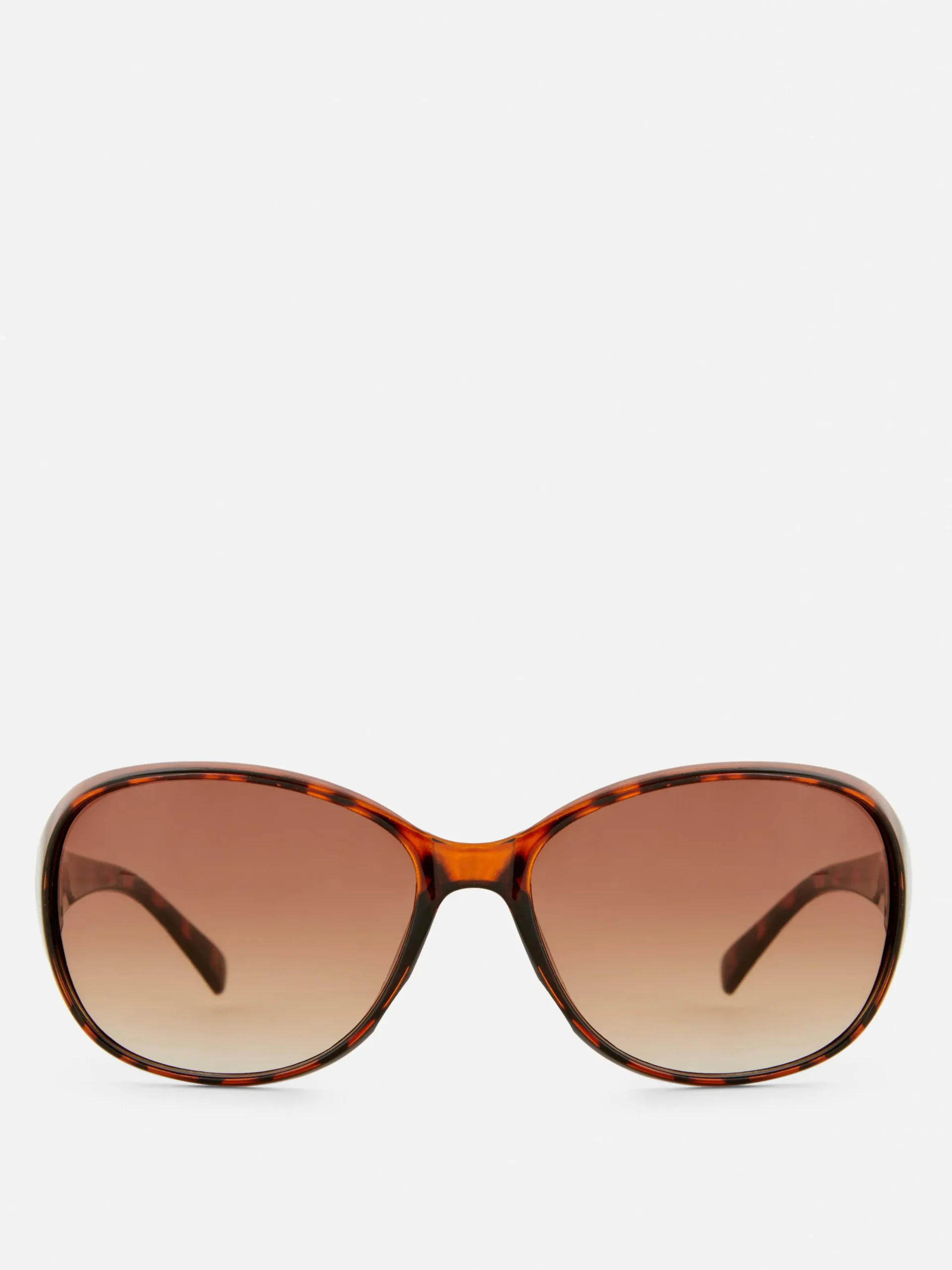 Ombré Lens Oval Sunglasses