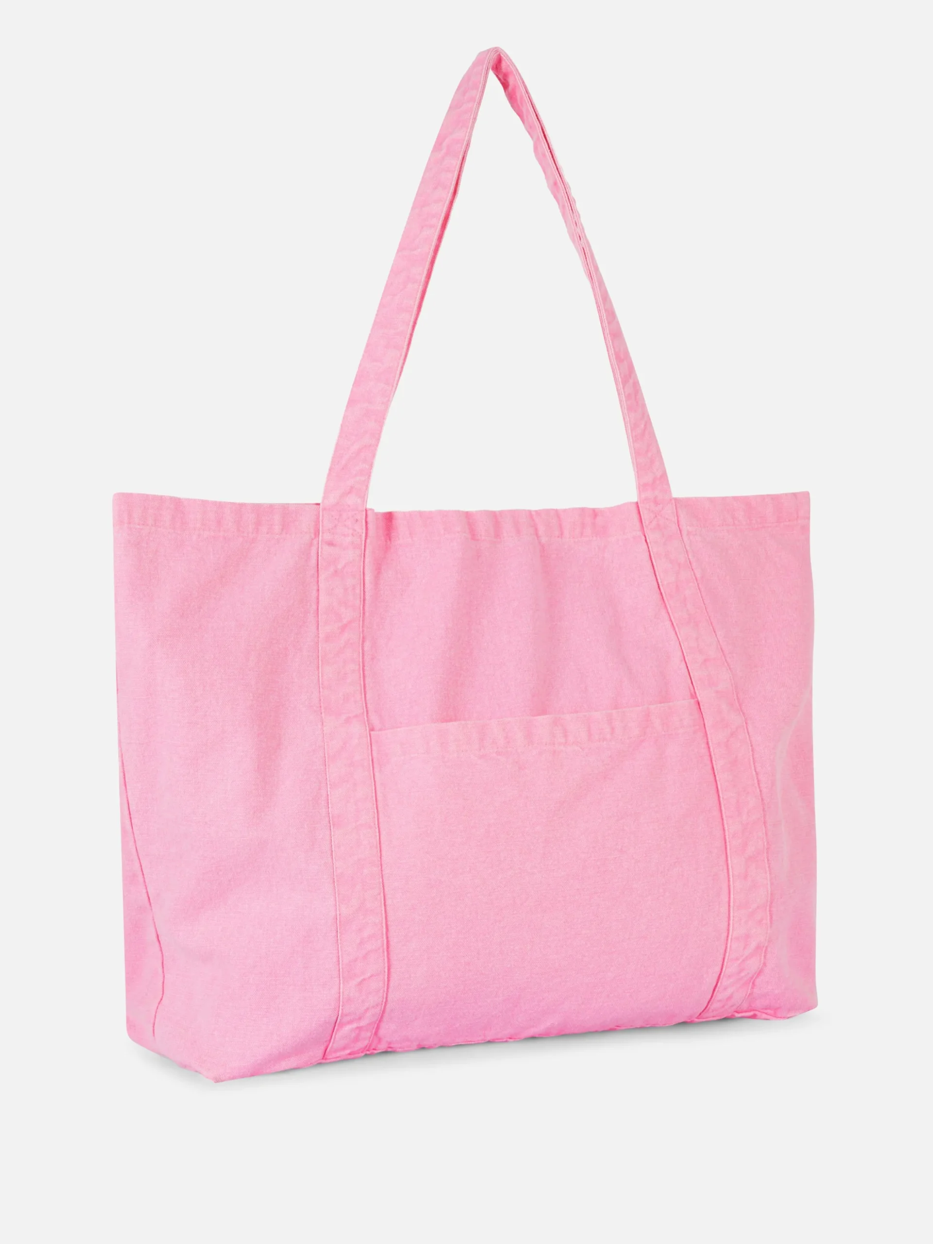 Oversized Canvas Shopper