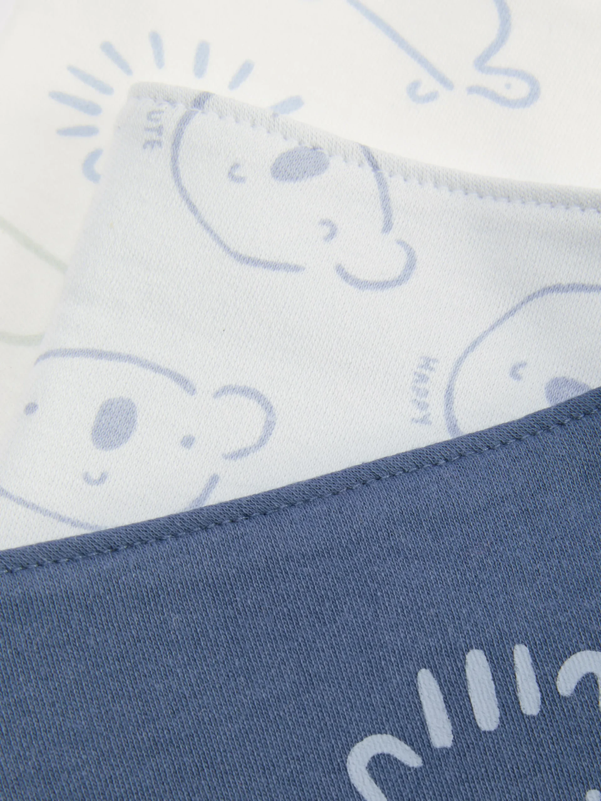 3-Pack Animal Bandana Bibs