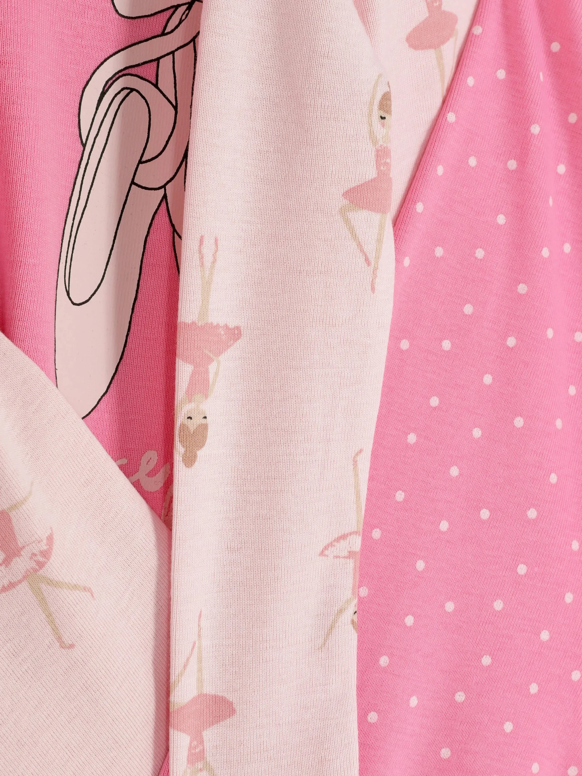 2-Pack Ballerina Graphic Pajamas