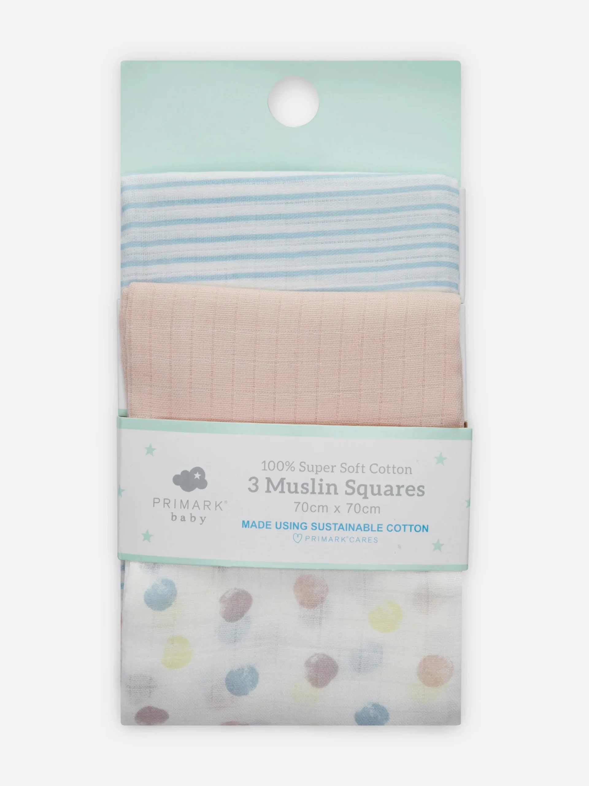 3-Pack Burp Cloths