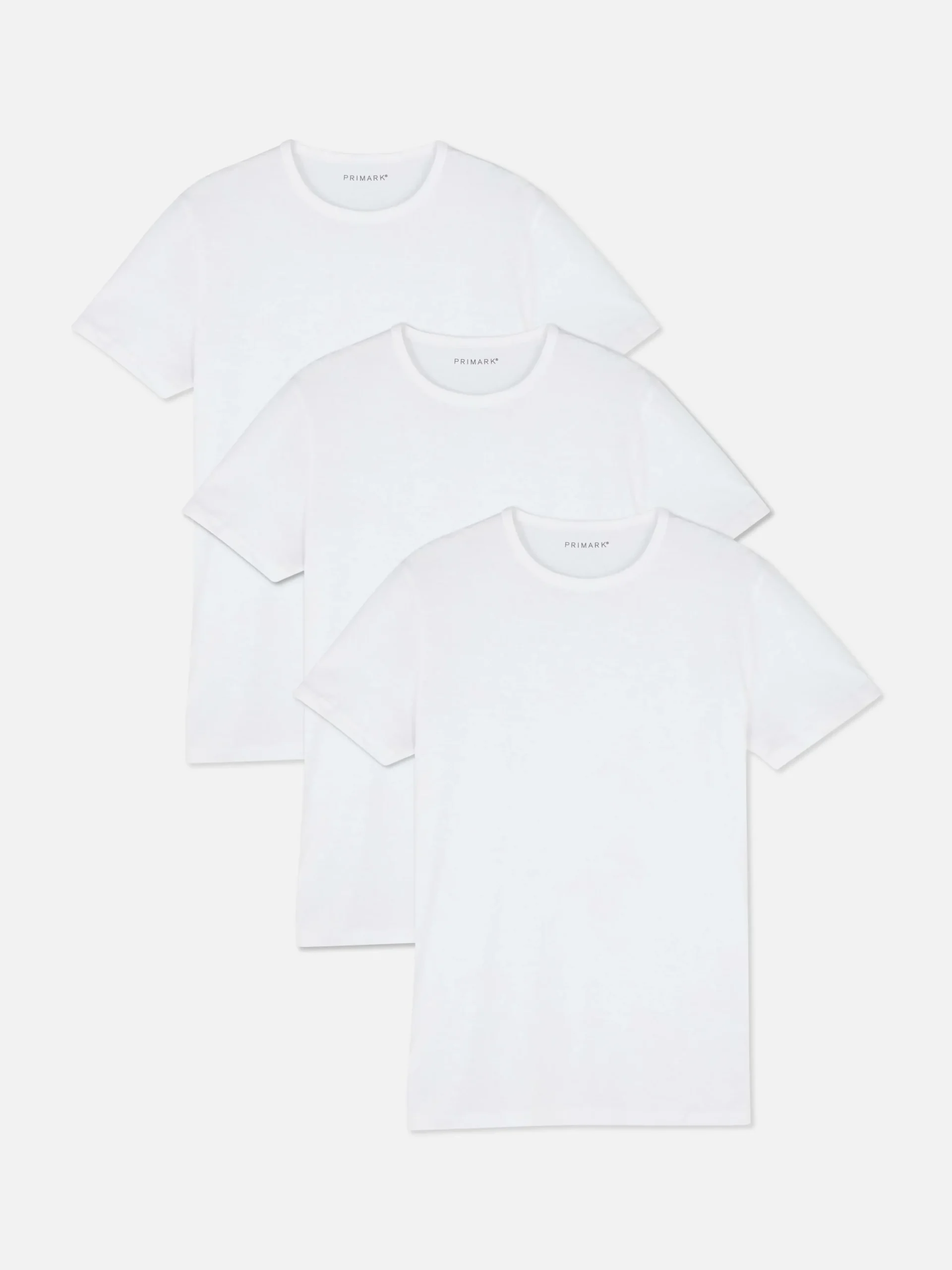 3-Pack Crew Neck Cotton T-shirts