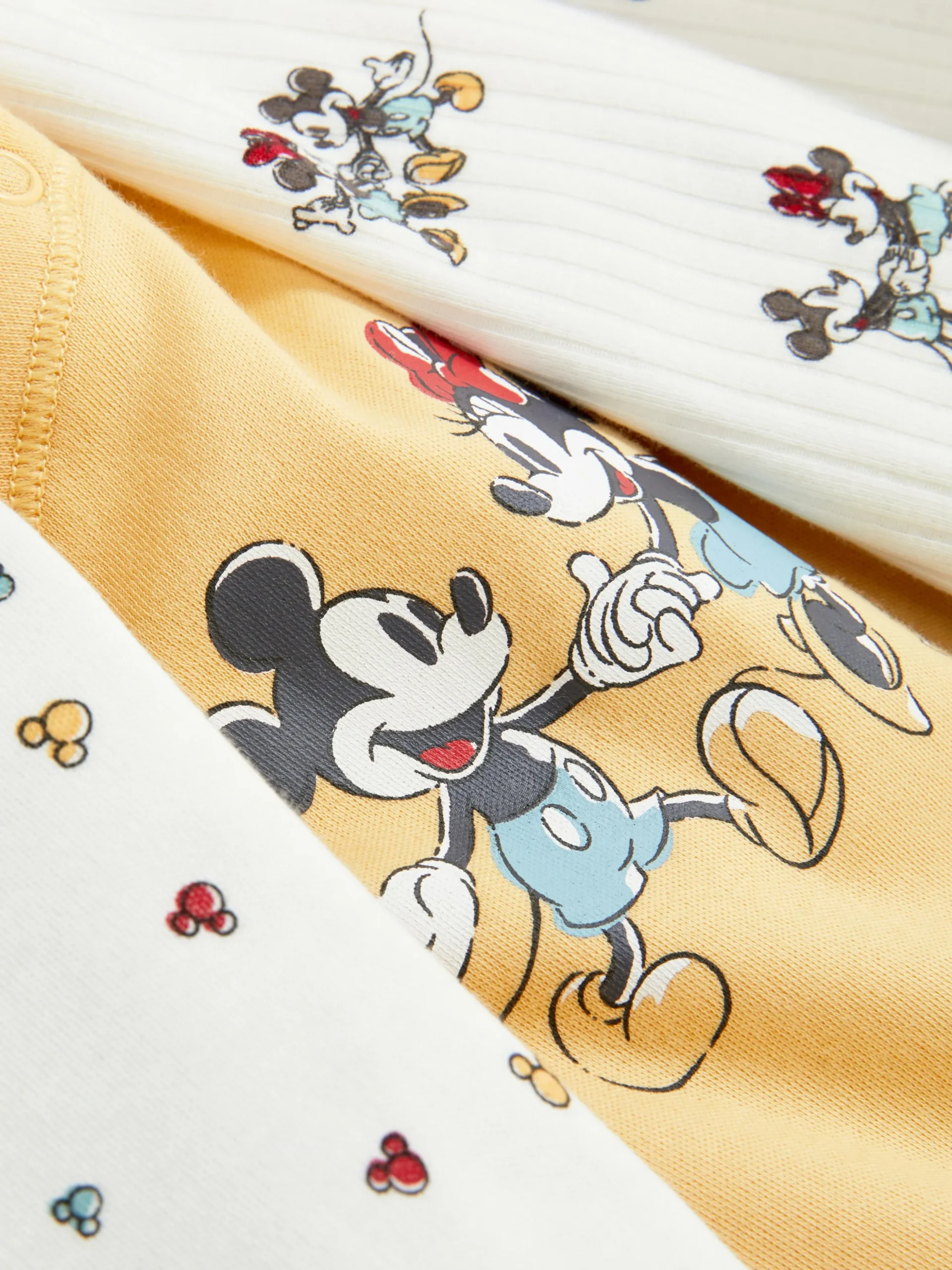3-Pack Disney’s Mickey And Minnie Mouse Bodysuits