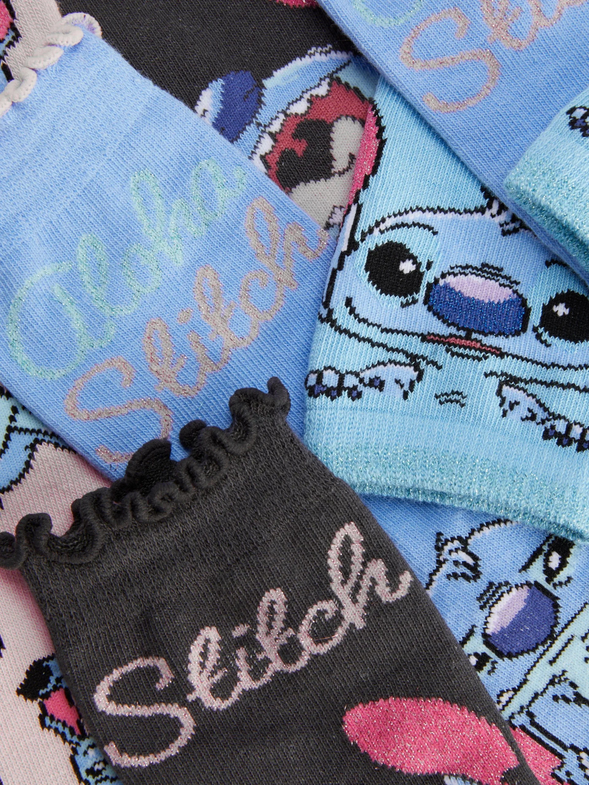 4-Pack Disney’s Stitch Ankle Socks