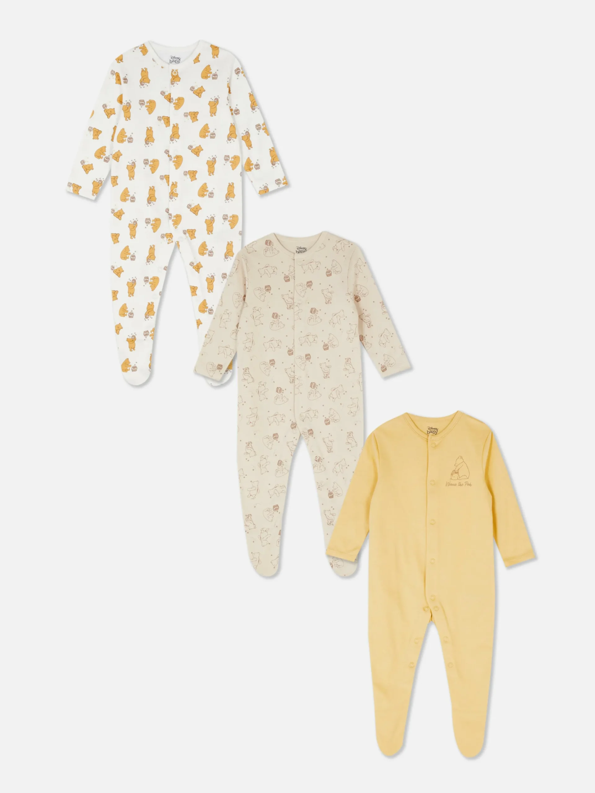 3-Pack Disney’s Winnie The Pooh Sleepers