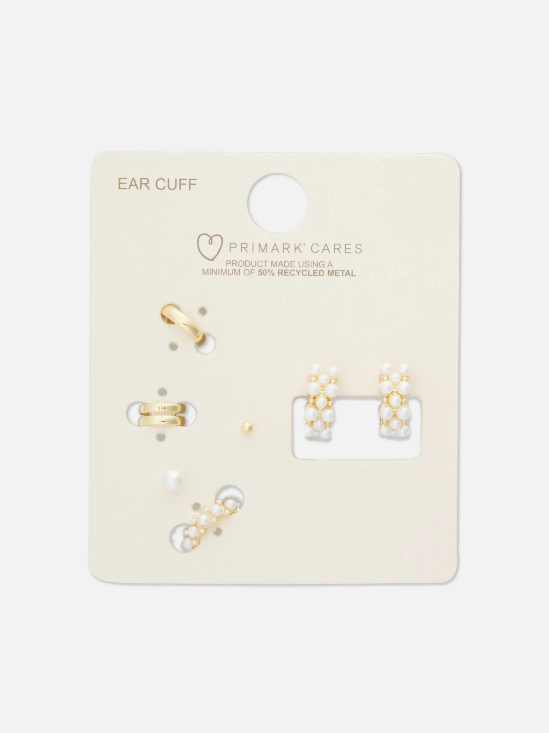6-Pack Faux Pearl Earrings