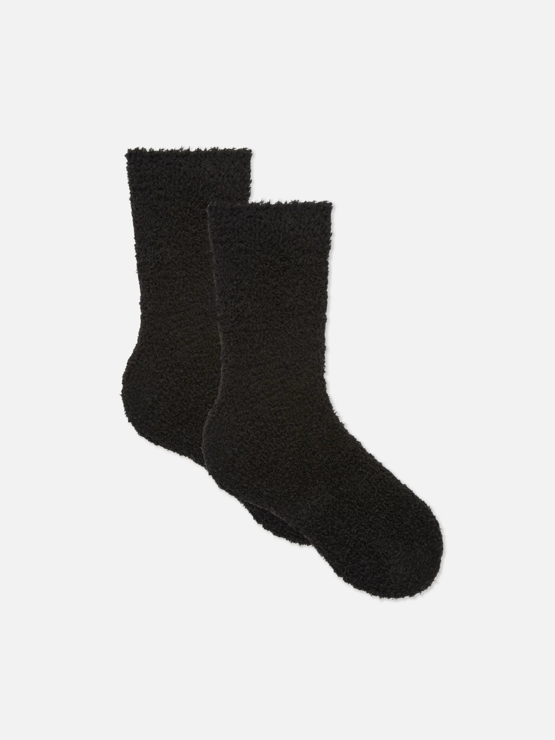 2-Pack Fluffy Bouclé Socks