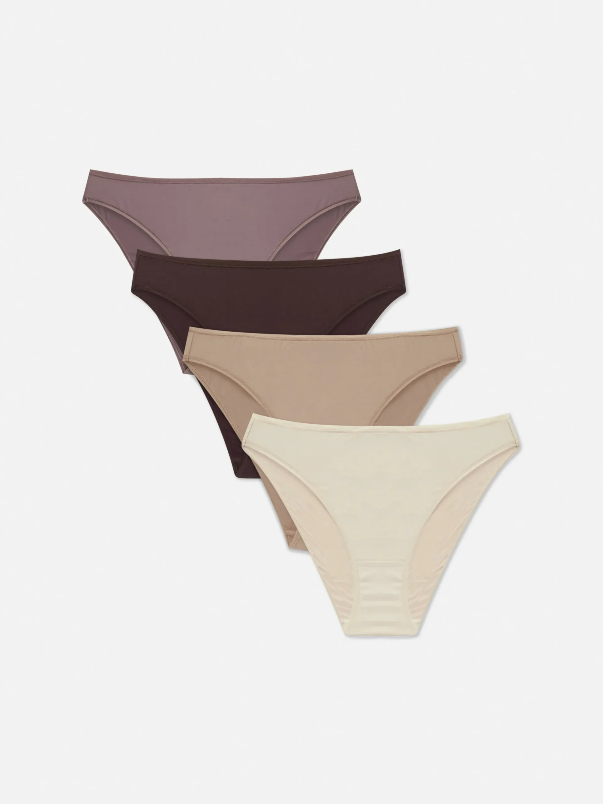 4-Pack High Leg Briefs