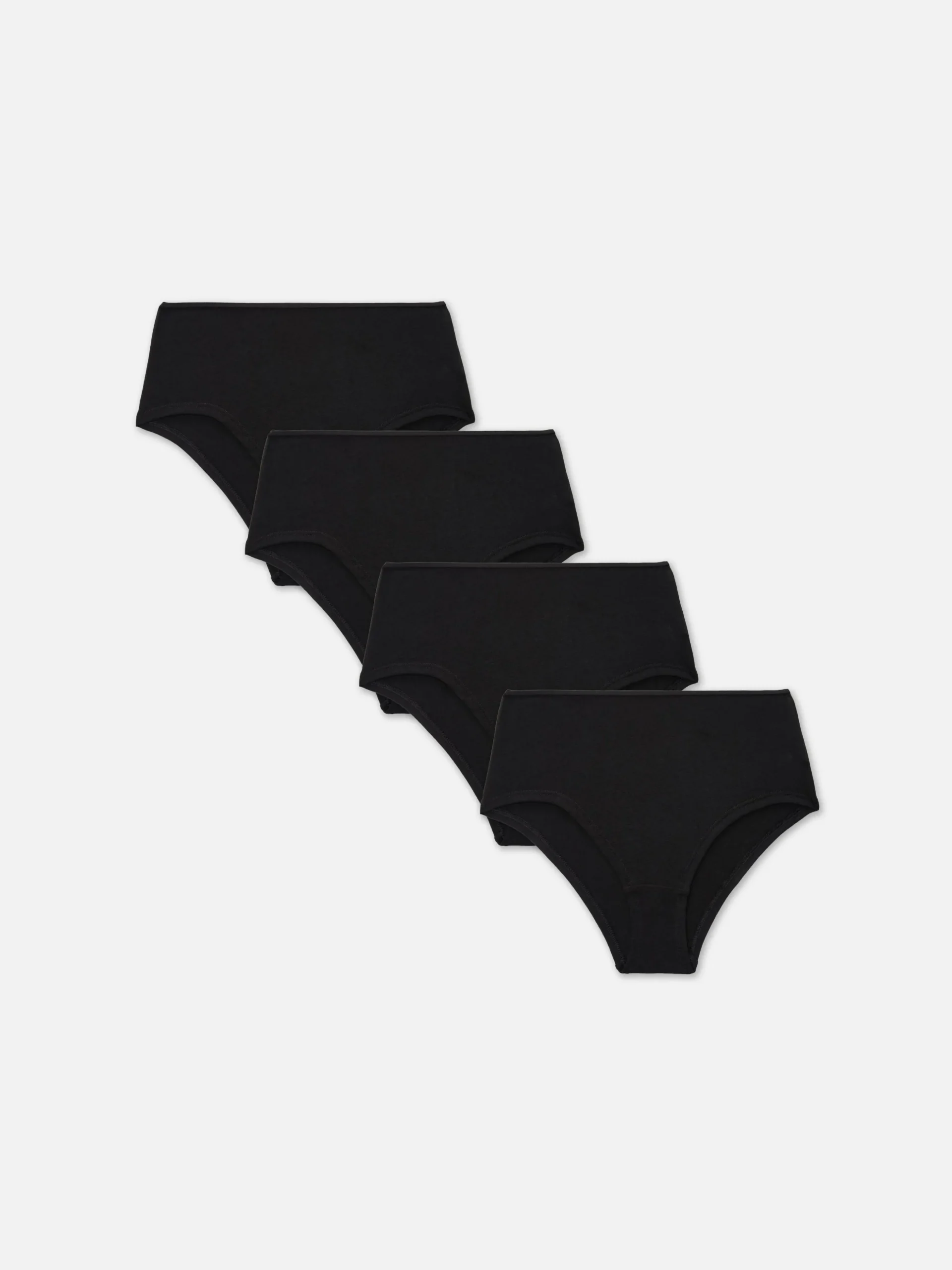 4-Pack High Waist Full Briefs