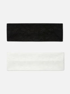 2-Pack Lace Headbands