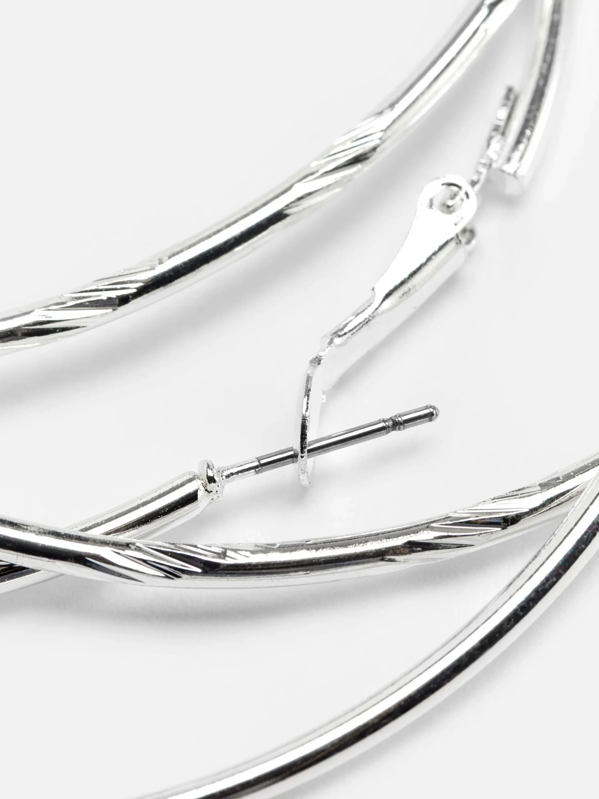 2-Pack Large Hoop Earrings
