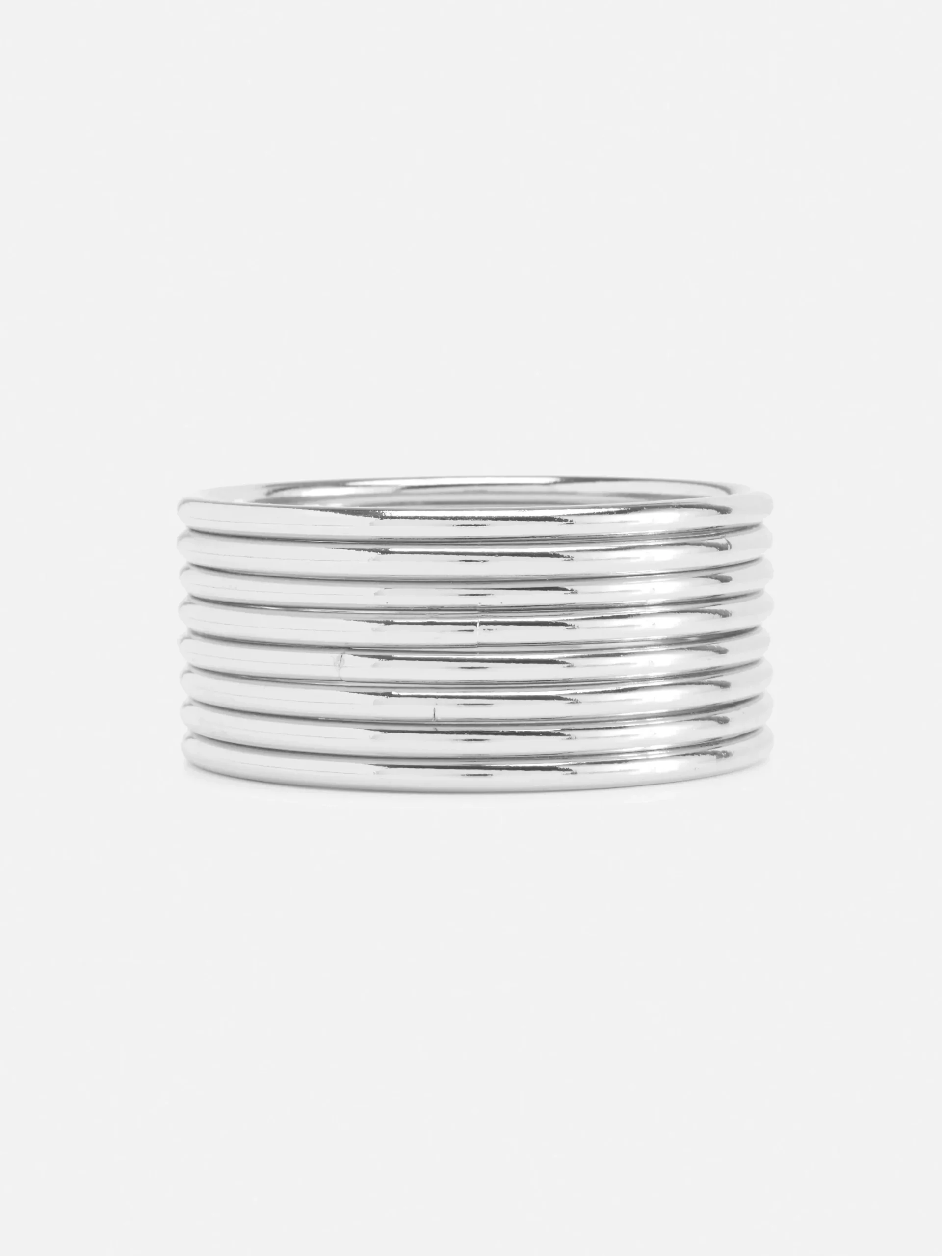 8-Pack Metallic Bangles