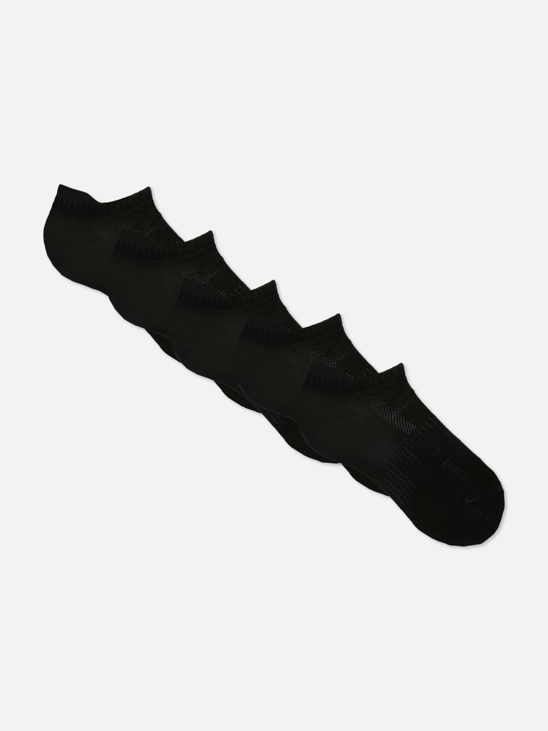 5-Pack Microfiber Sneaker Socks