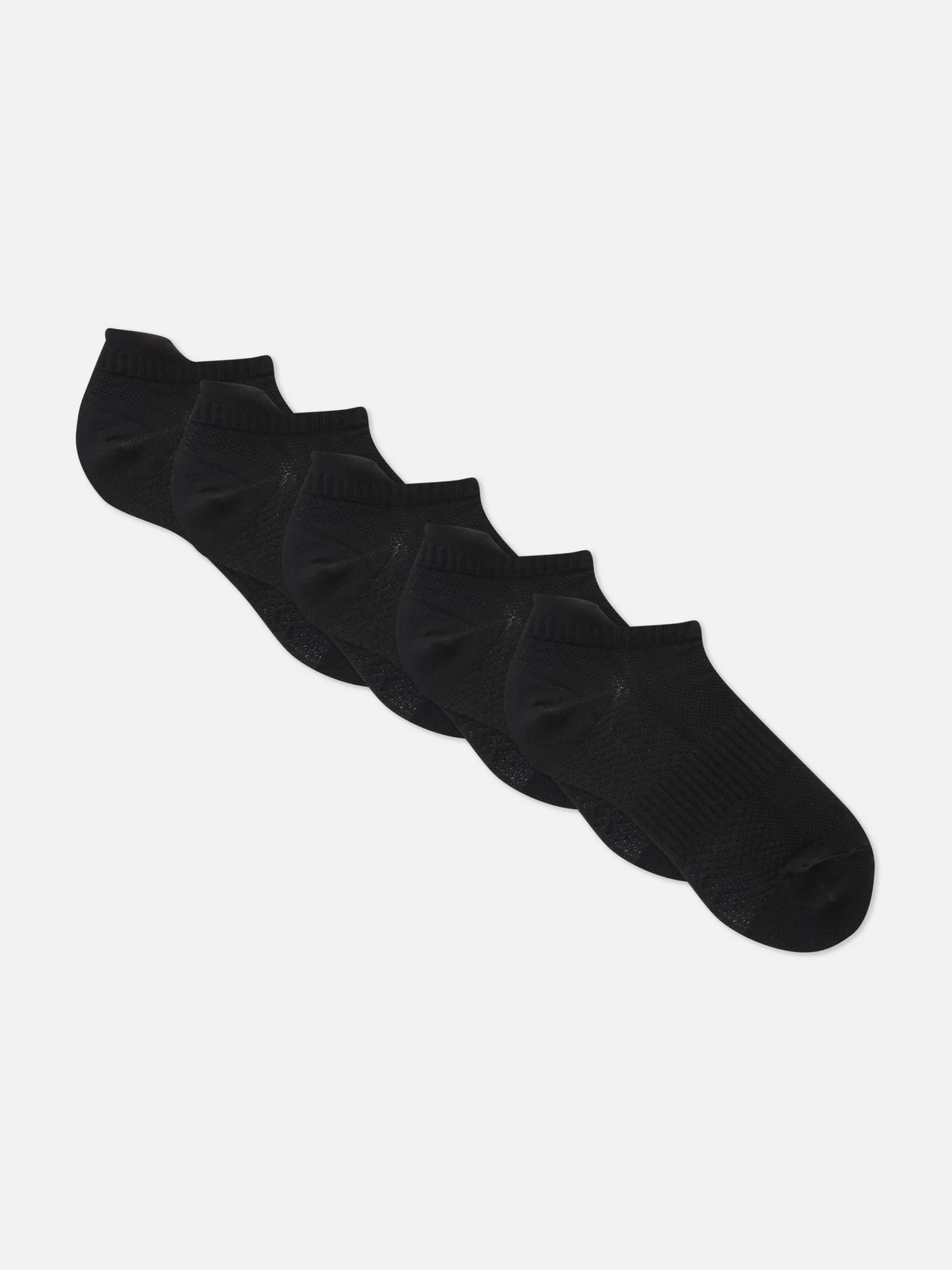 5-Pack Microfiber Sneaker Socks