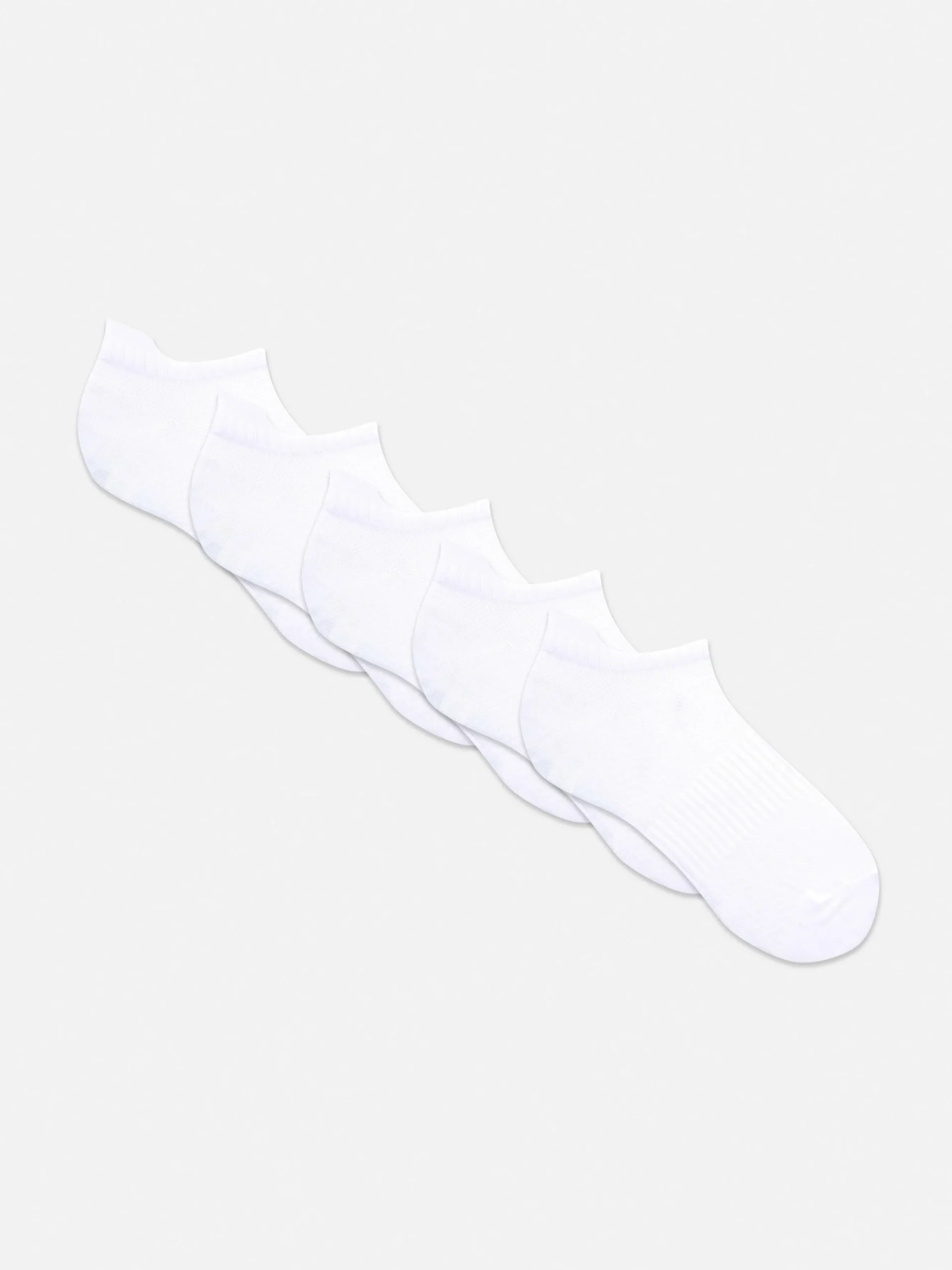 5-Pack Microfiber Sneaker Socks