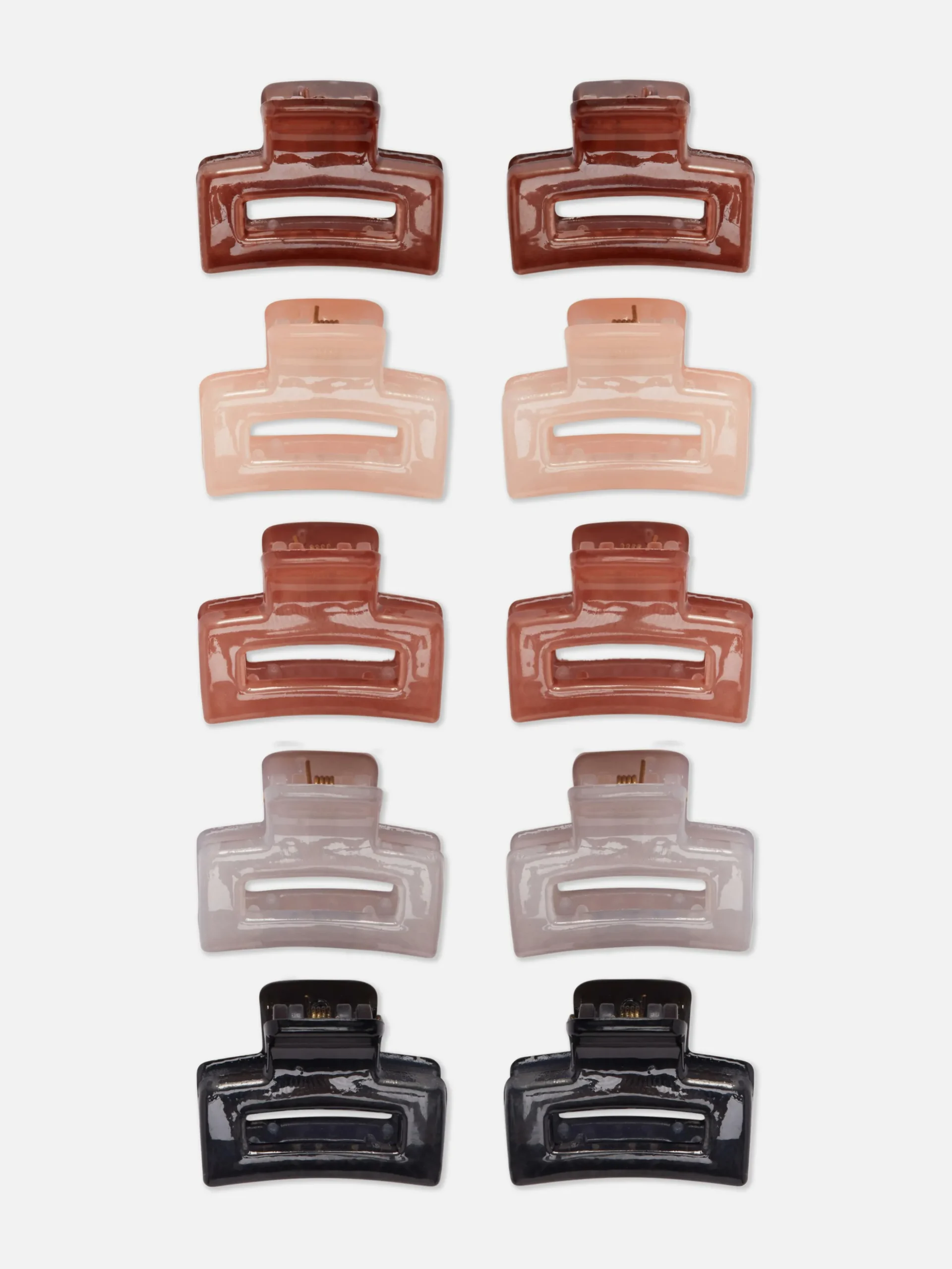 10-Pack Mini Hair Clips