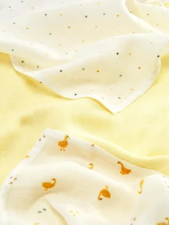 3-Pack Mixed Muslin Squares