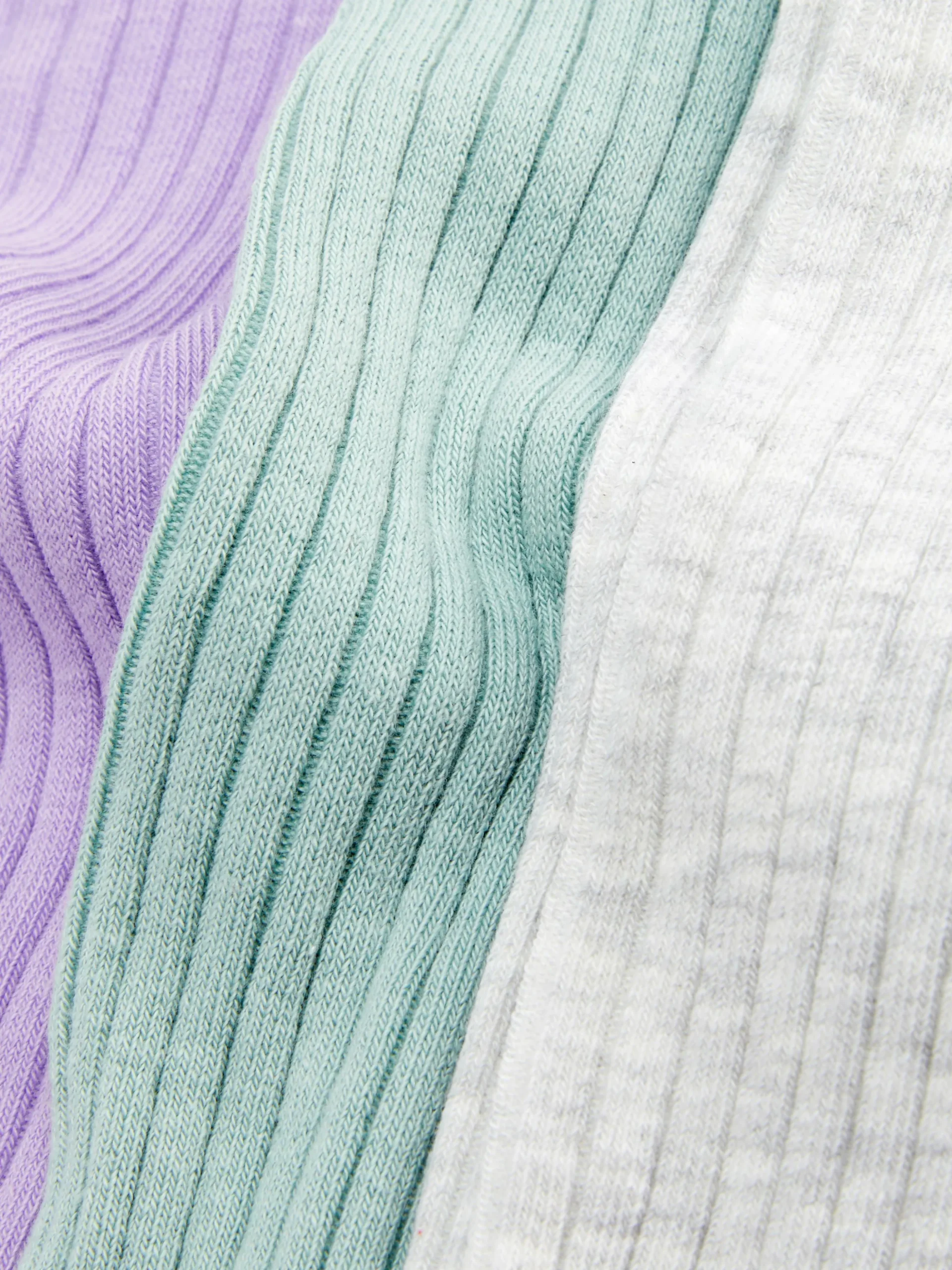 3-Pack Mixed Ribbed Tights