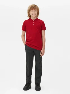 2-Pack Older Boy School Uniform Polo Shirts
