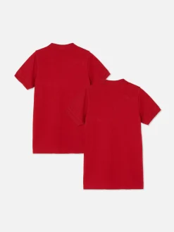 2-Pack Older Boy School Uniform Polo Shirts